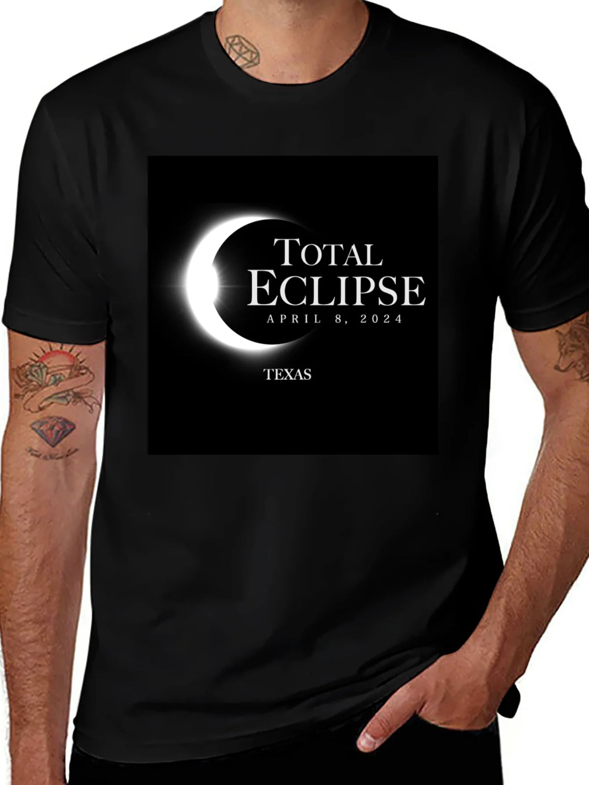 Total Eclipse April 8 2024 Texas T-Shirt product image 1