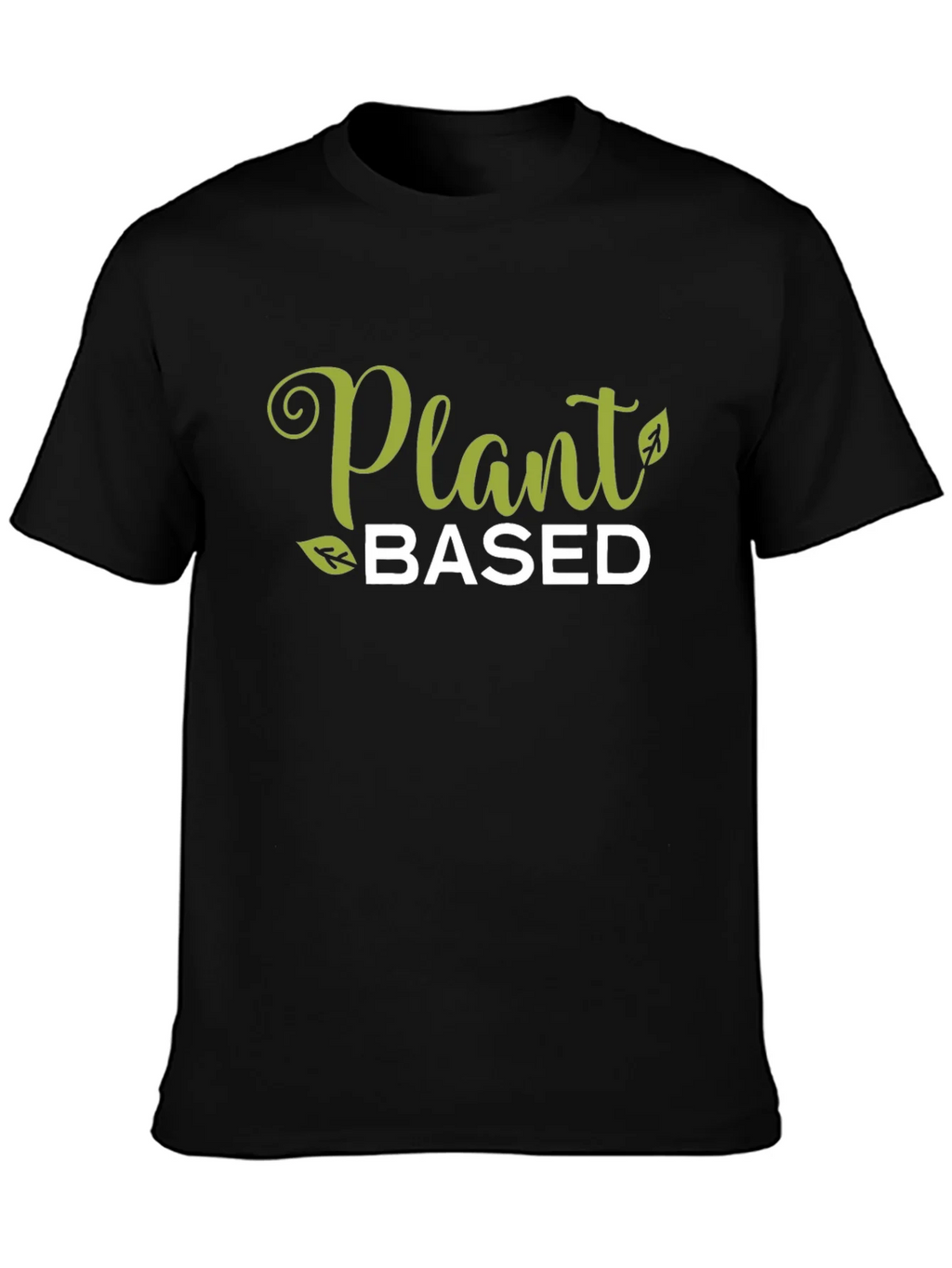 Plant Based Black Graphic T-Shirt product image 6