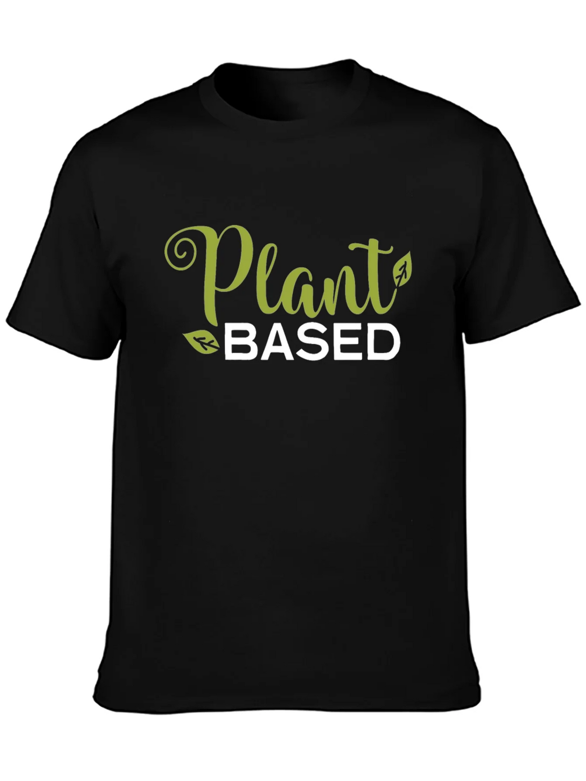 Plant Based Black Graphic T-Shirt product image 6