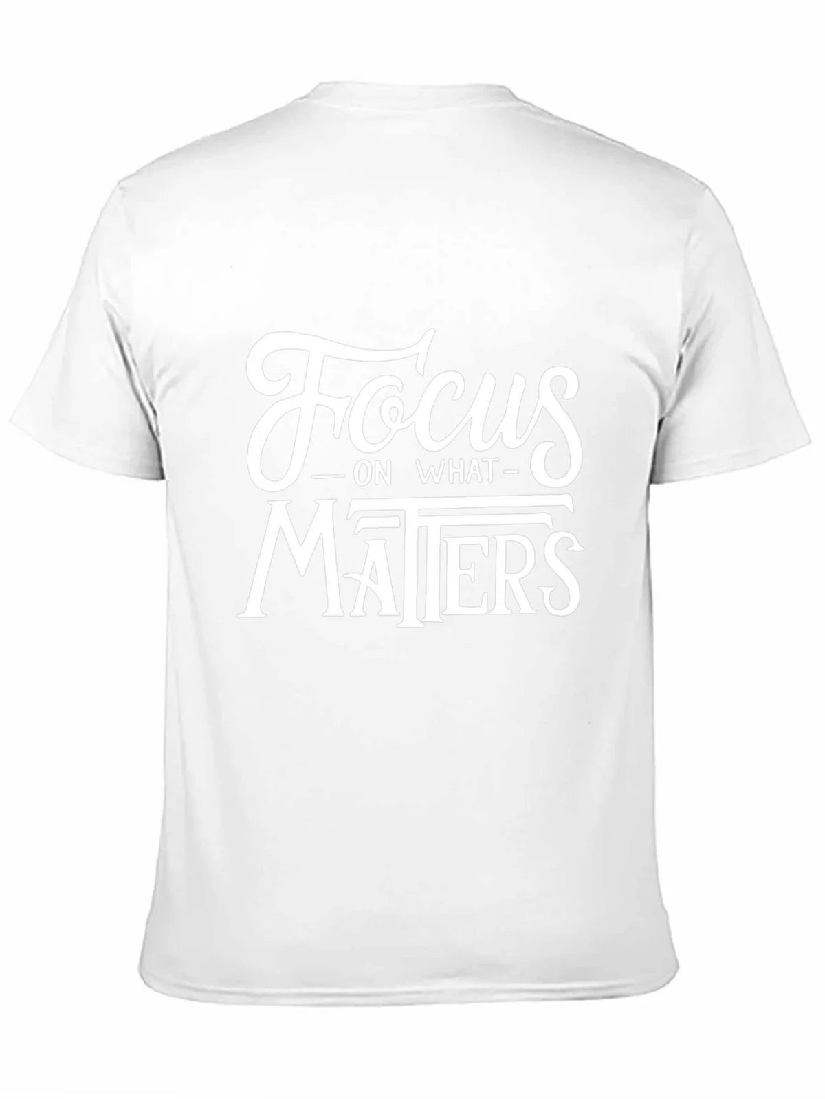 Focus on What Matters Black T-Shirt product image 2