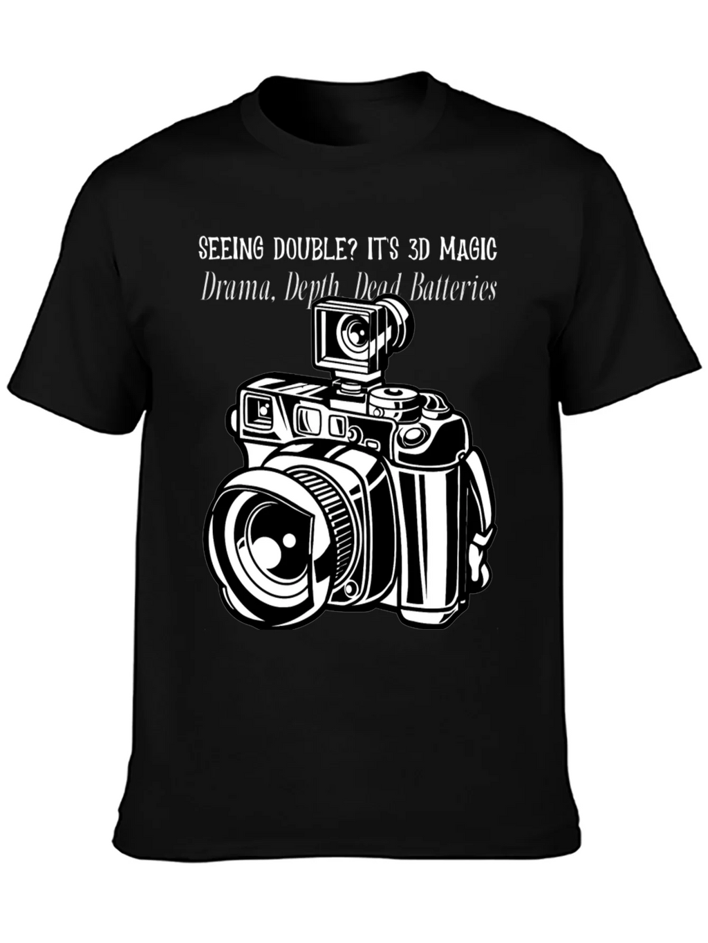 Camera Humor T-Shirt - 3D Magic Photography Lover Tee product image 6