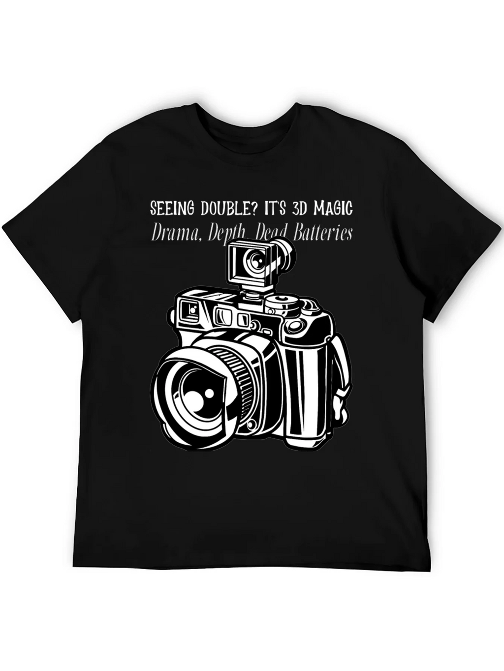 Camera Humor T-Shirt - 3D Magic Photography Lover Tee product image 8