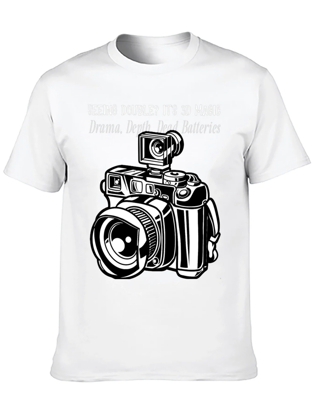 Camera Humor T-Shirt - 3D Magic Photography Lover Tee product image 12