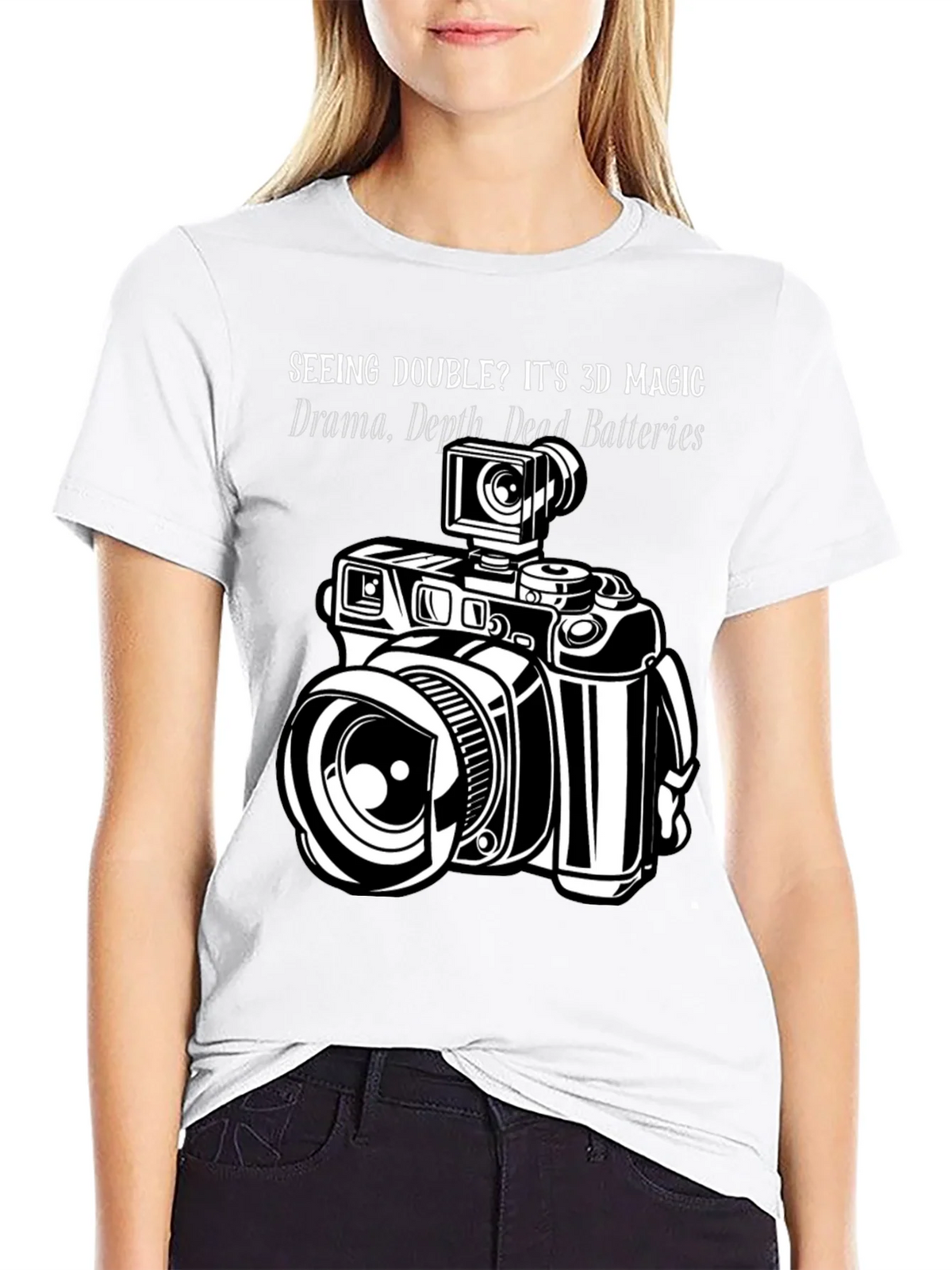 Camera Humor T-Shirt - 3D Magic Photography Lover Tee product image 11