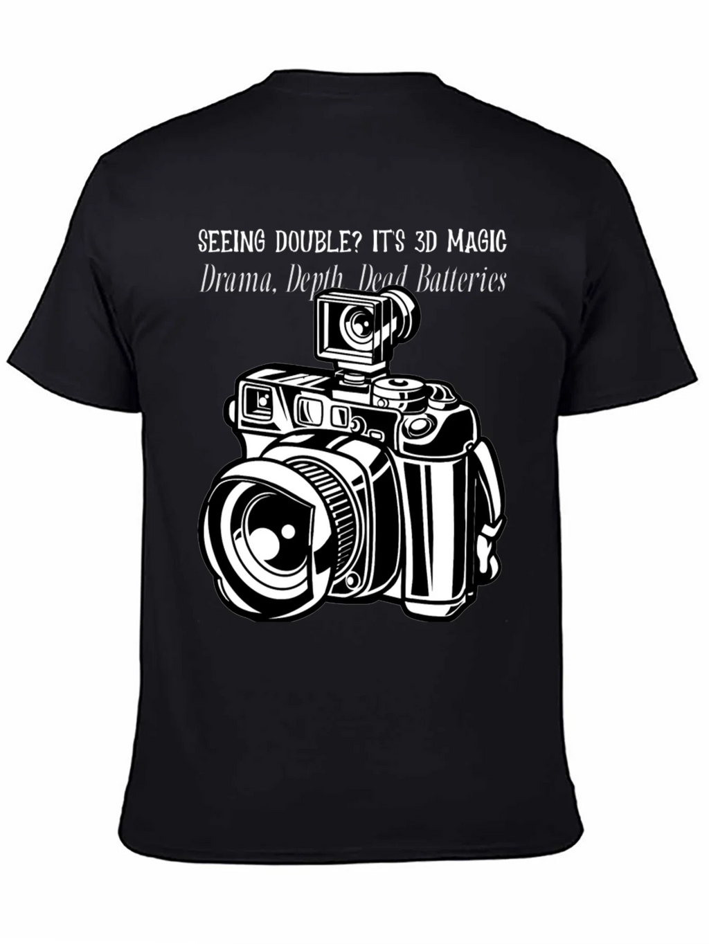 Camera Humor T-Shirt - 3D Magic Photography Lover Tee product image 7