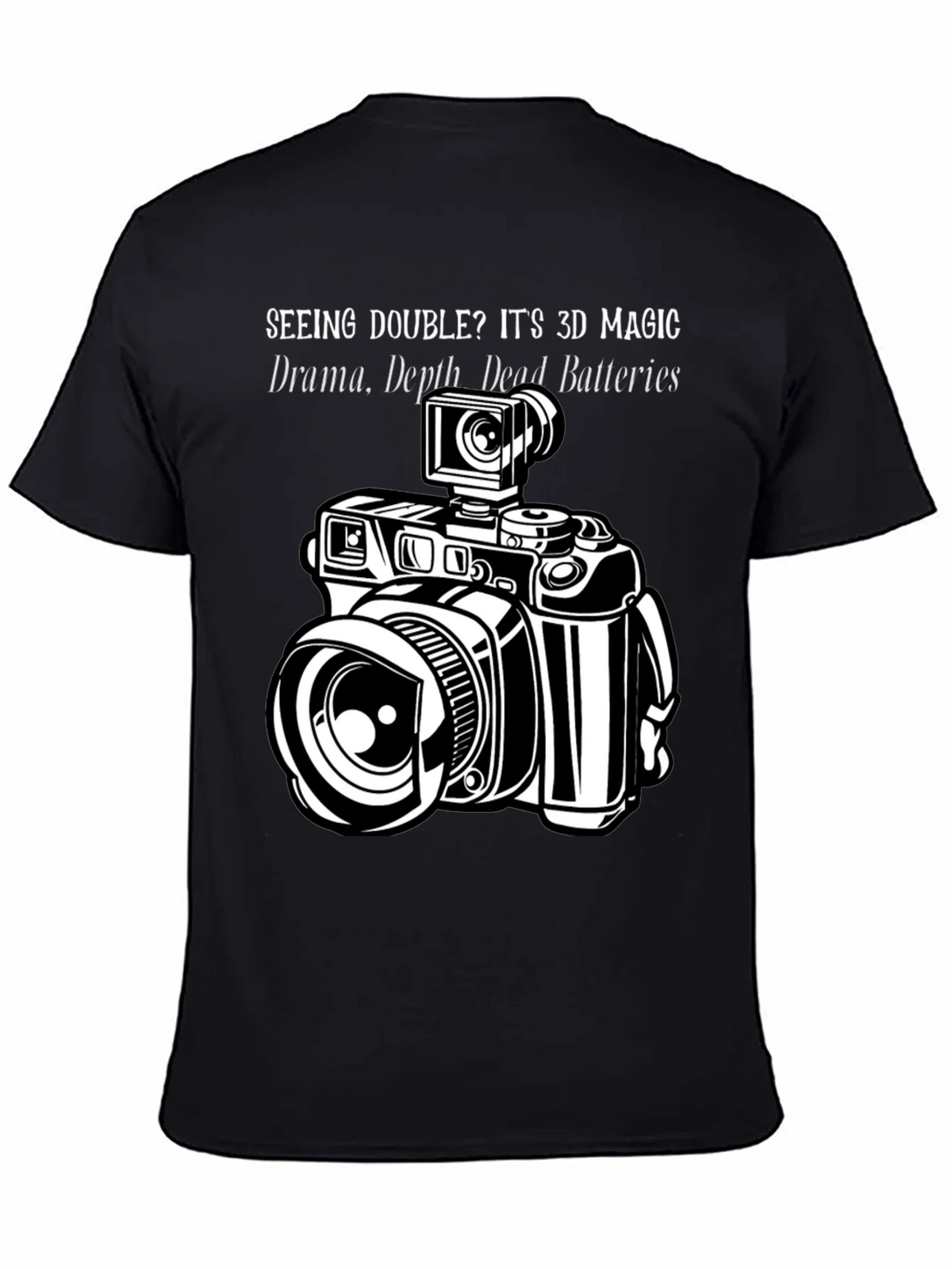 Camera Humor T-Shirt - 3D Magic Photography Lover Tee product image 7