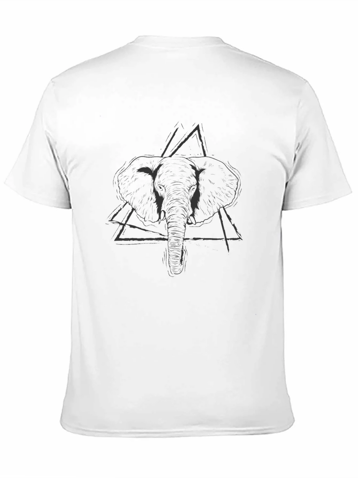 Elephant Graphic Tee - Mens Black T-Shirt product image 2
