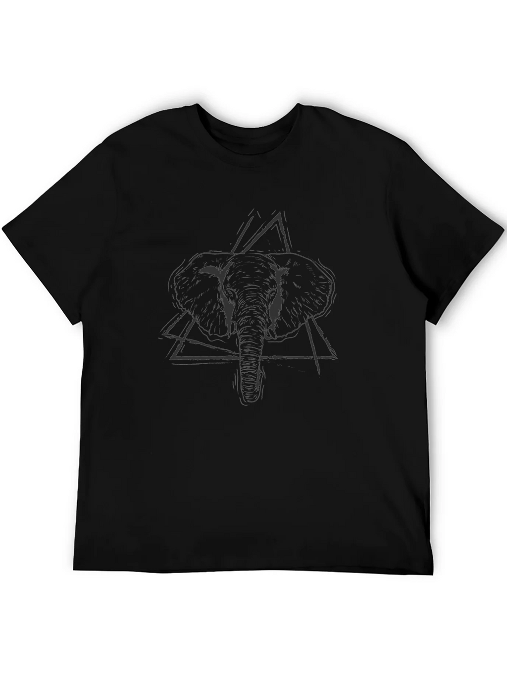 Elephant Graphic Tee - Mens Black T-Shirt product image 8