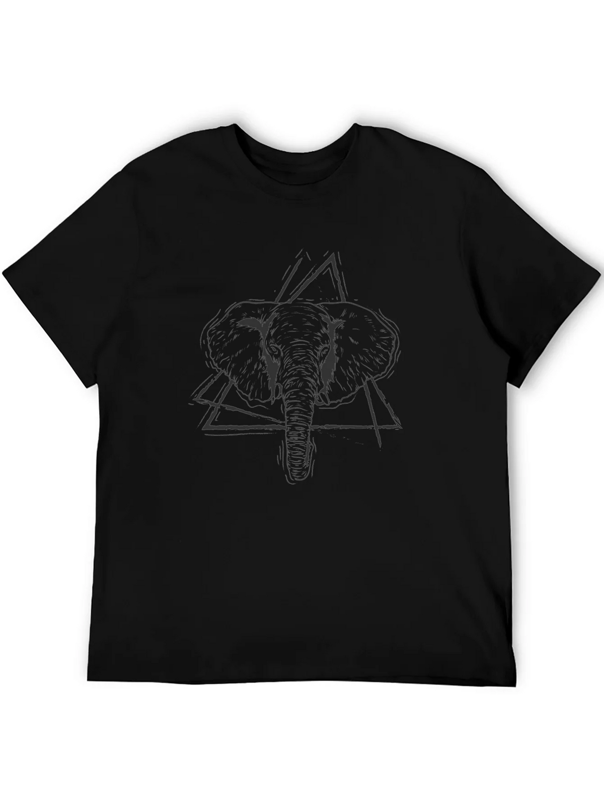 Elephant Graphic Tee - Mens Black T-Shirt product image 8