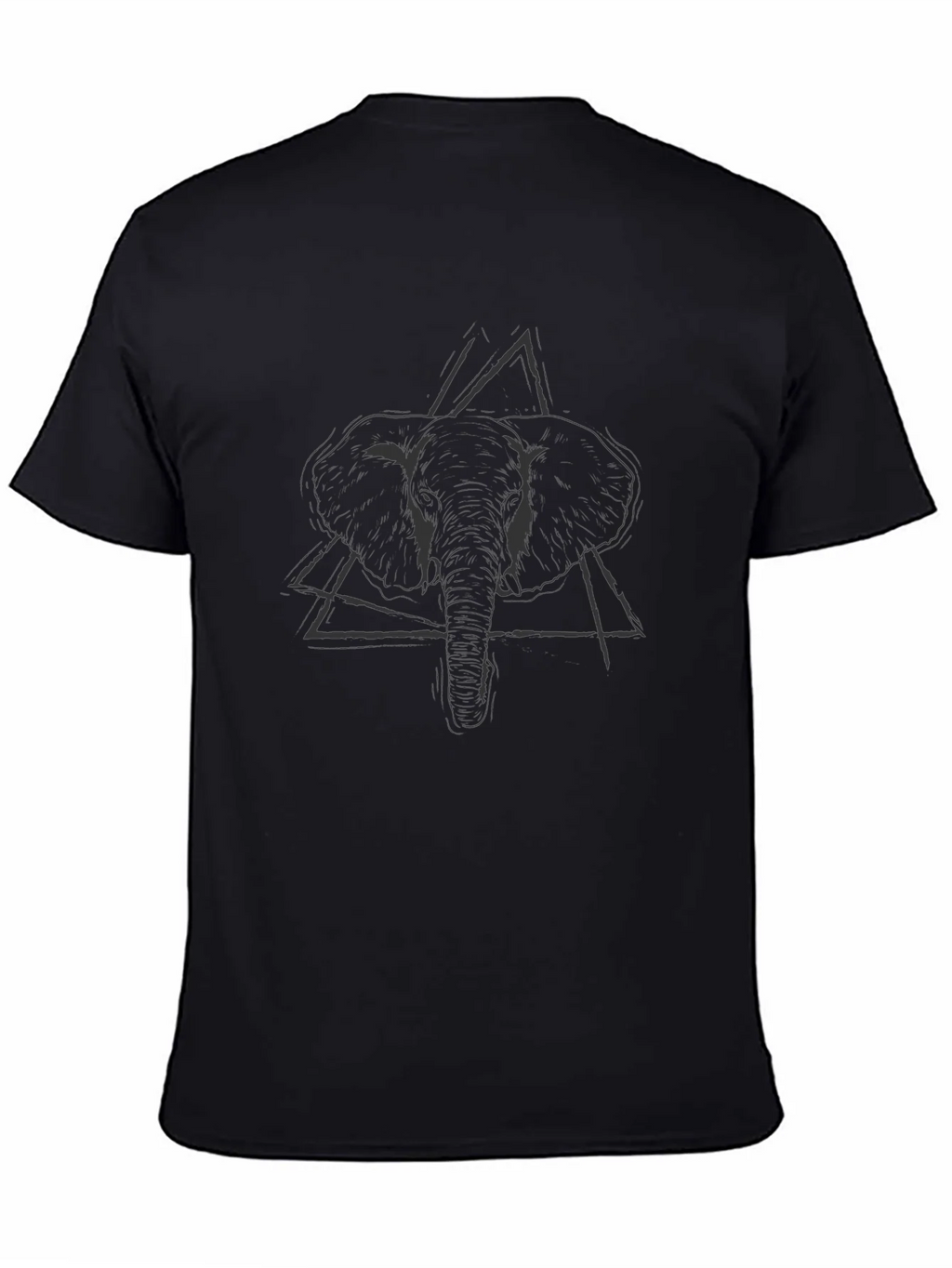 Elephant Graphic Tee - Mens Black T-Shirt product image 7