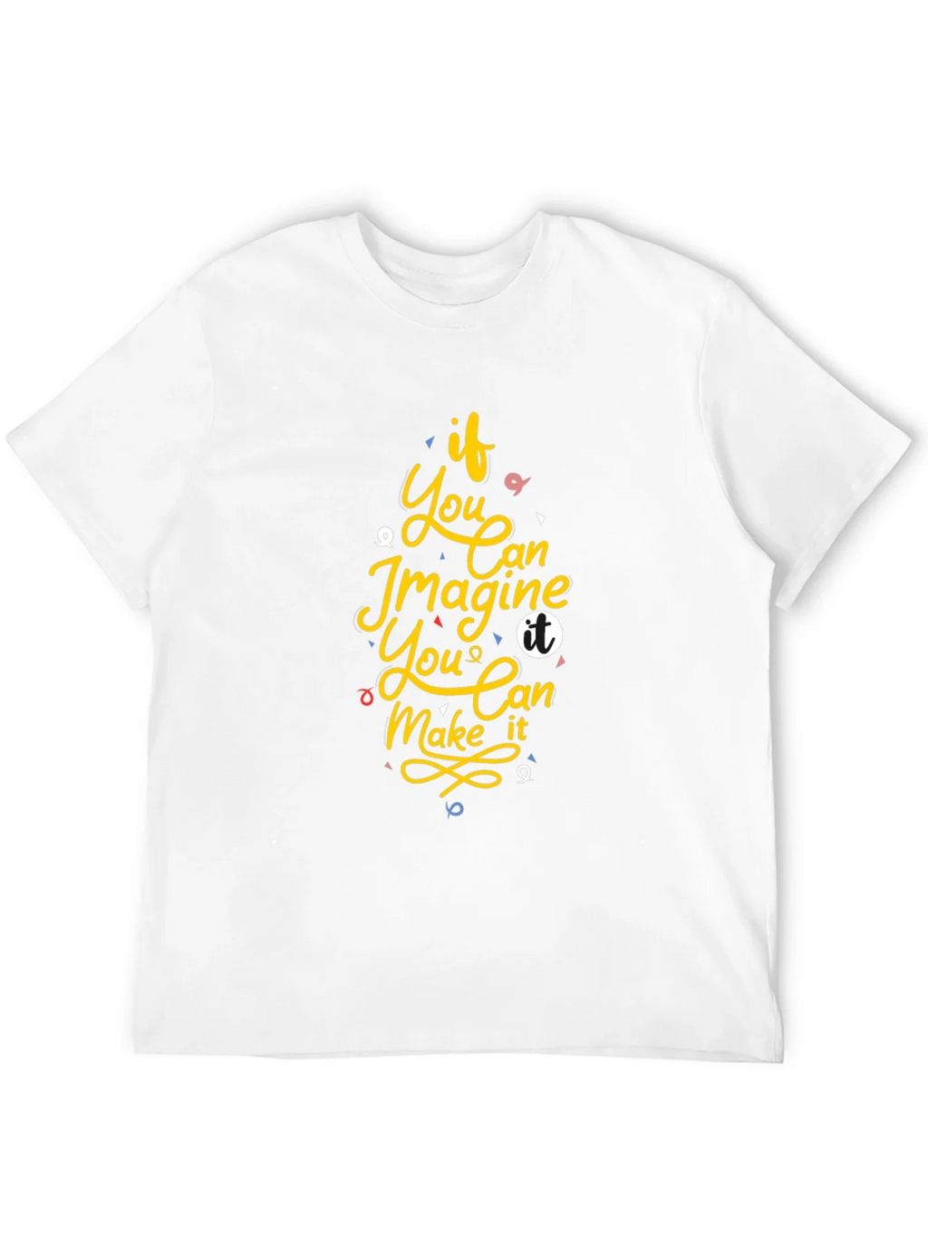 Inspirational Graphic Print Black T-Shirt product image 3