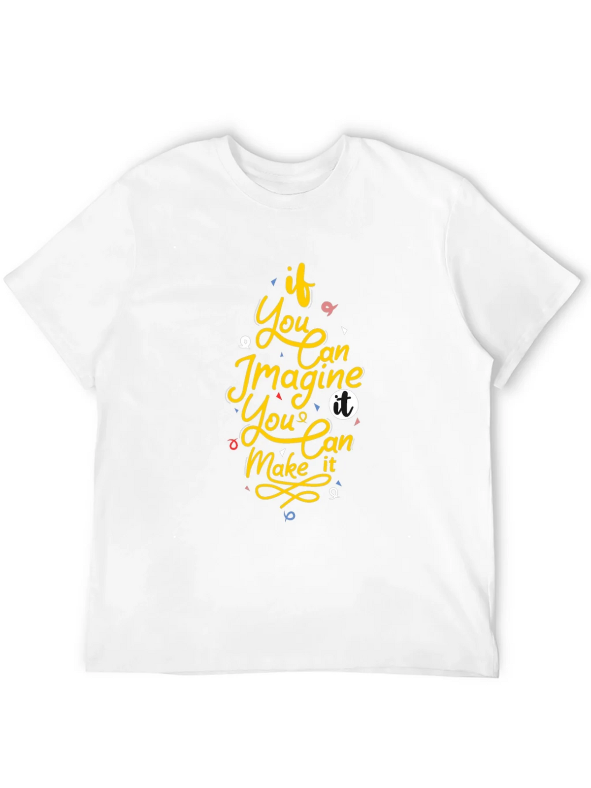 Inspirational Graphic Print Black T-Shirt product image 3
