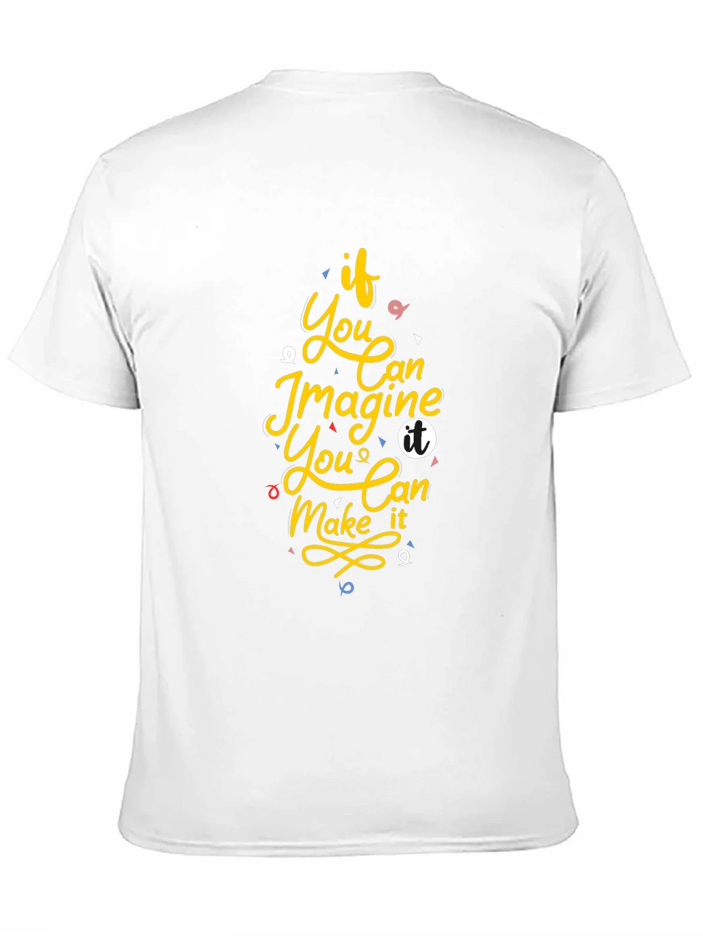 Inspirational Graphic Print Black T-Shirt product image 2