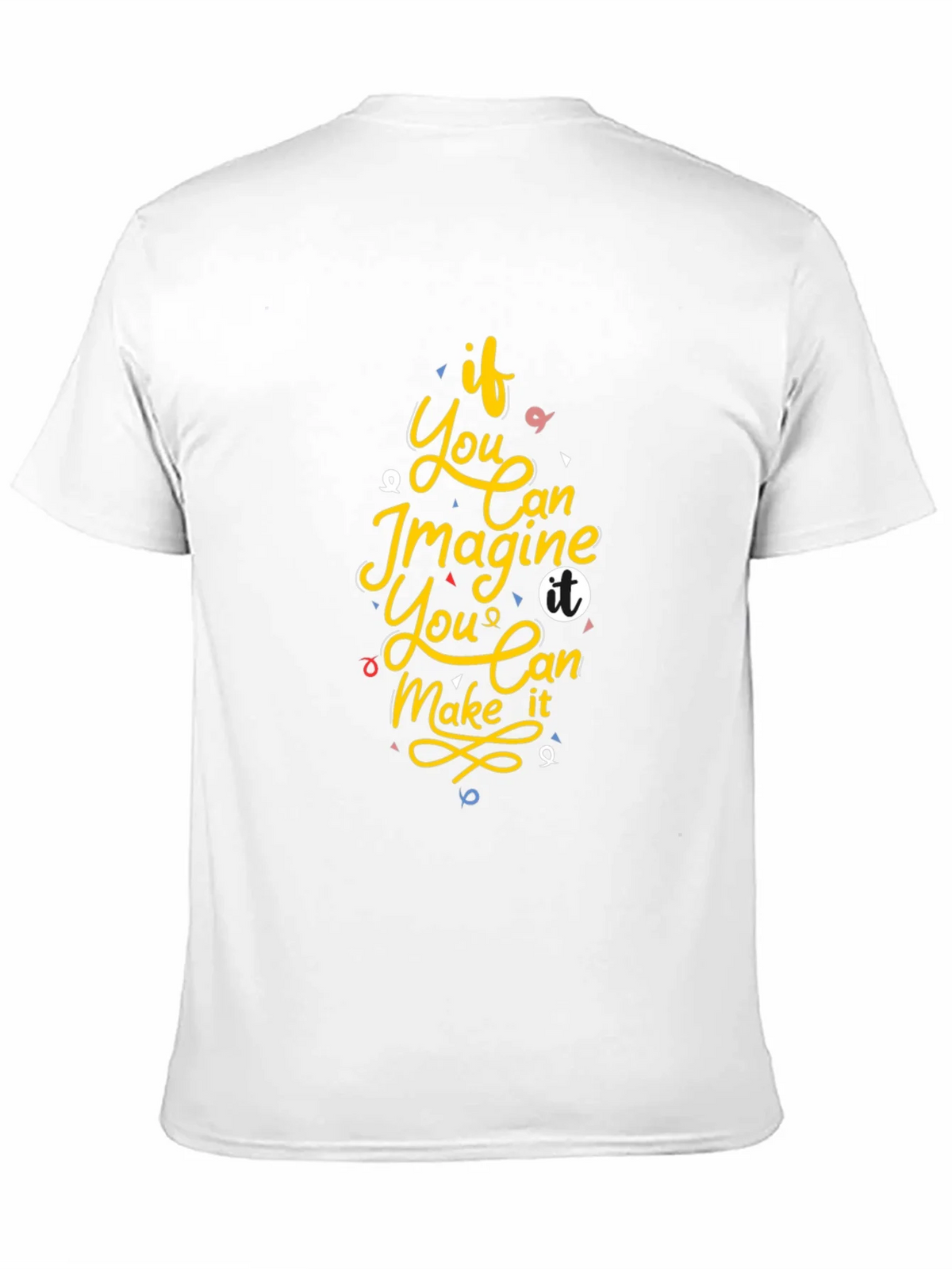 Inspirational Graphic Print Black T-Shirt product image 2