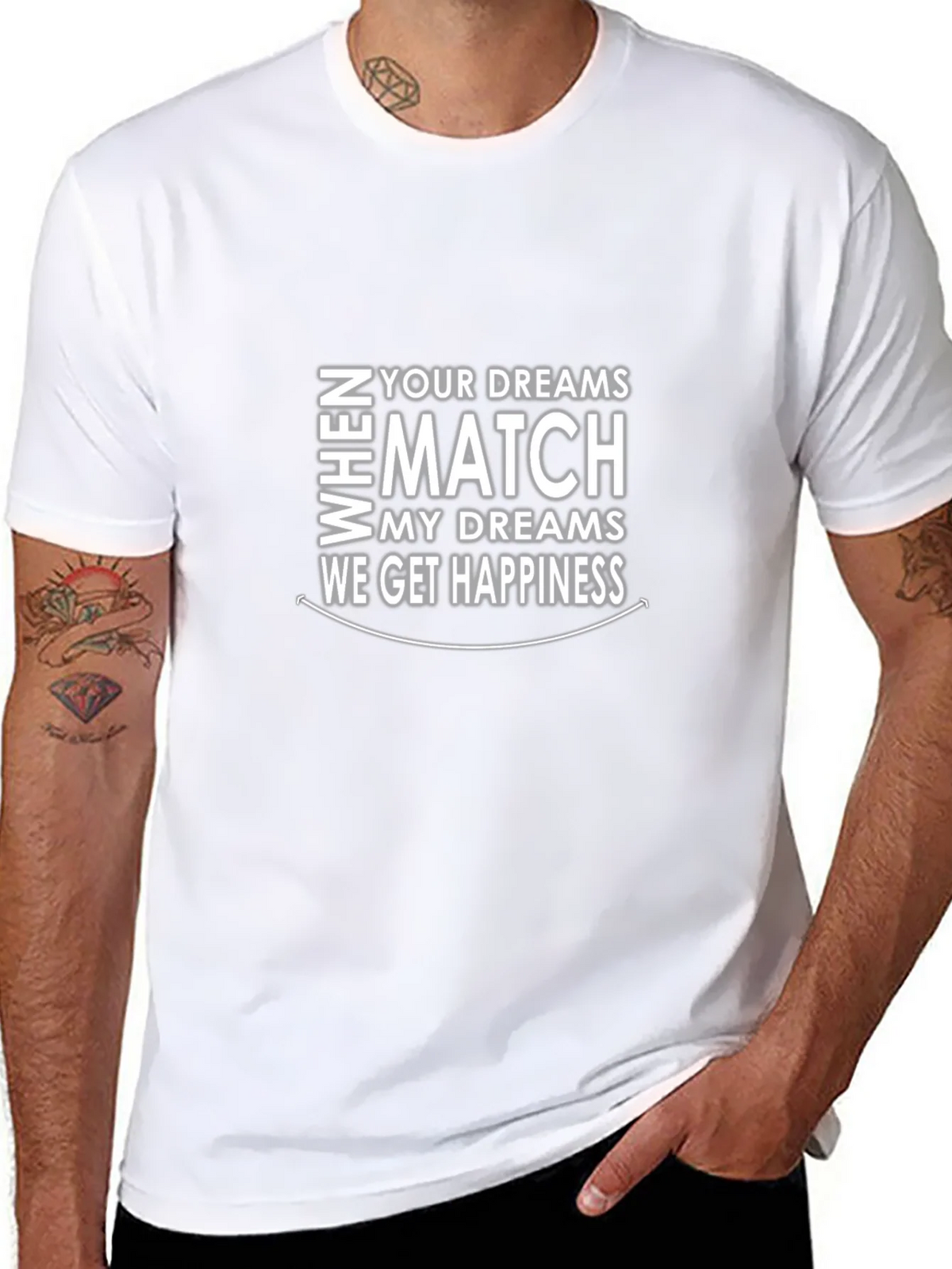 Dreams Match Happiness Graphic T-Shirt product image 10