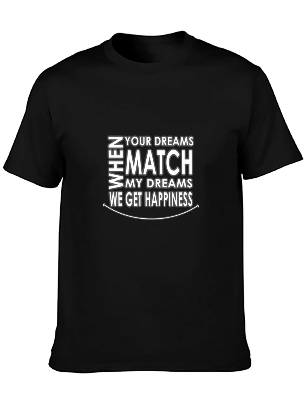 Dreams Match Happiness Graphic T-Shirt product image 6