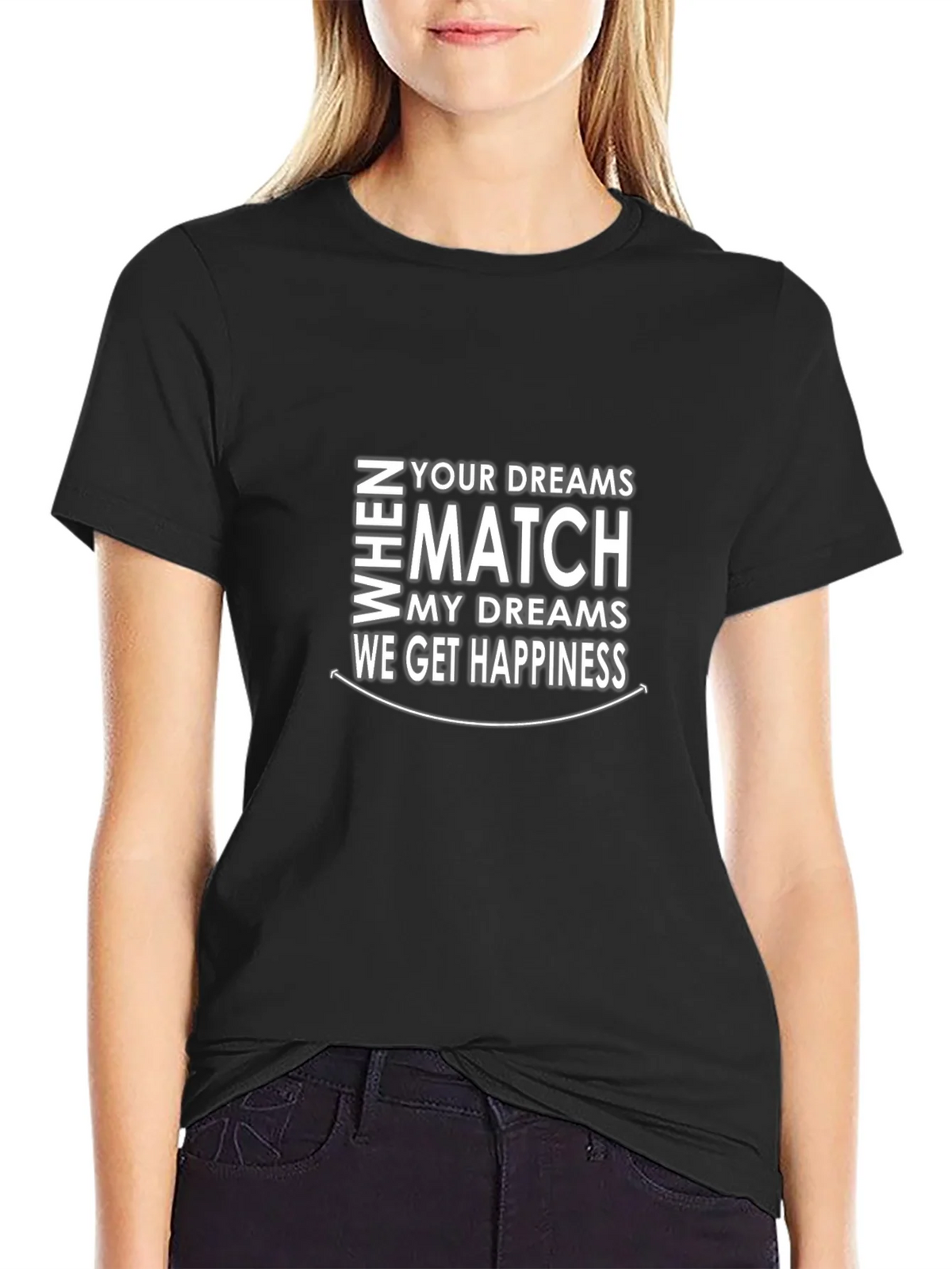 Dreams Match Happiness Graphic T-Shirt product image 5