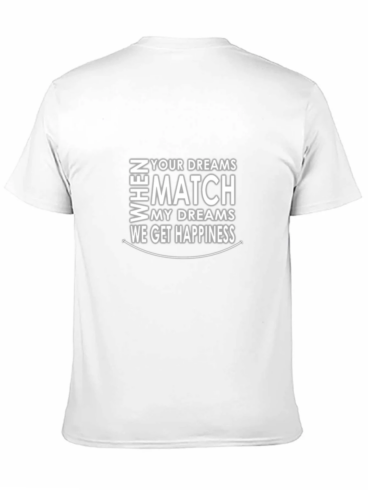 Dreams Match Happiness Graphic T-Shirt product image 2