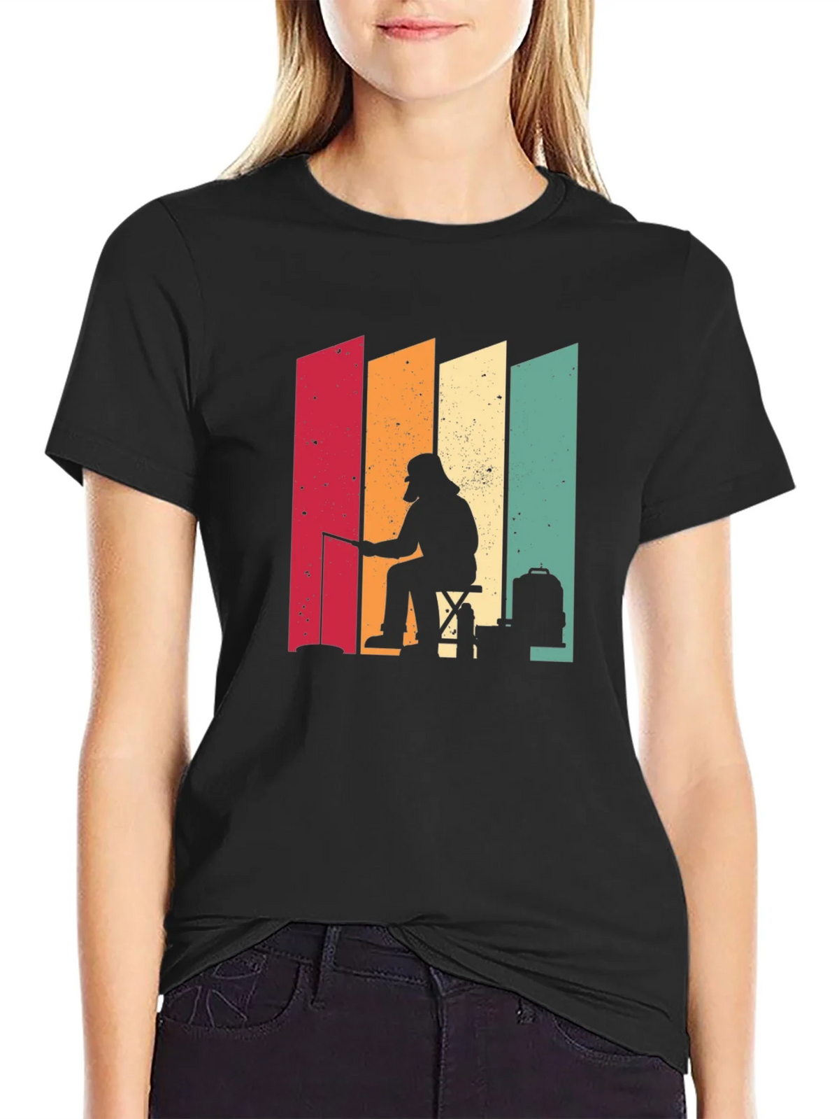 Vintage Fishing Retro T-Shirt product image 5