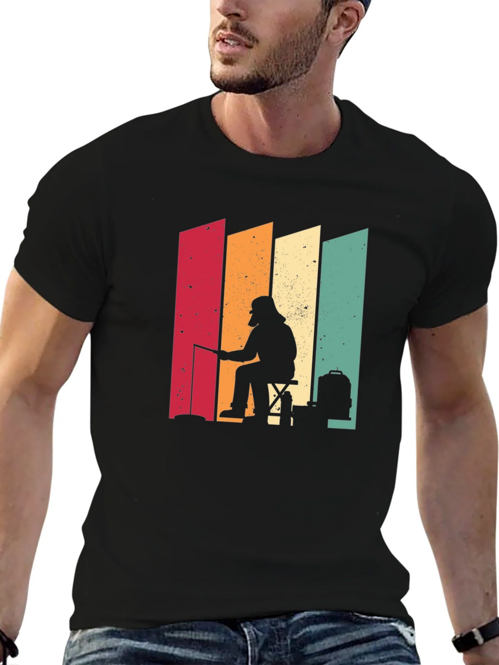 Vintage Fishing Retro T-Shirt product image 9