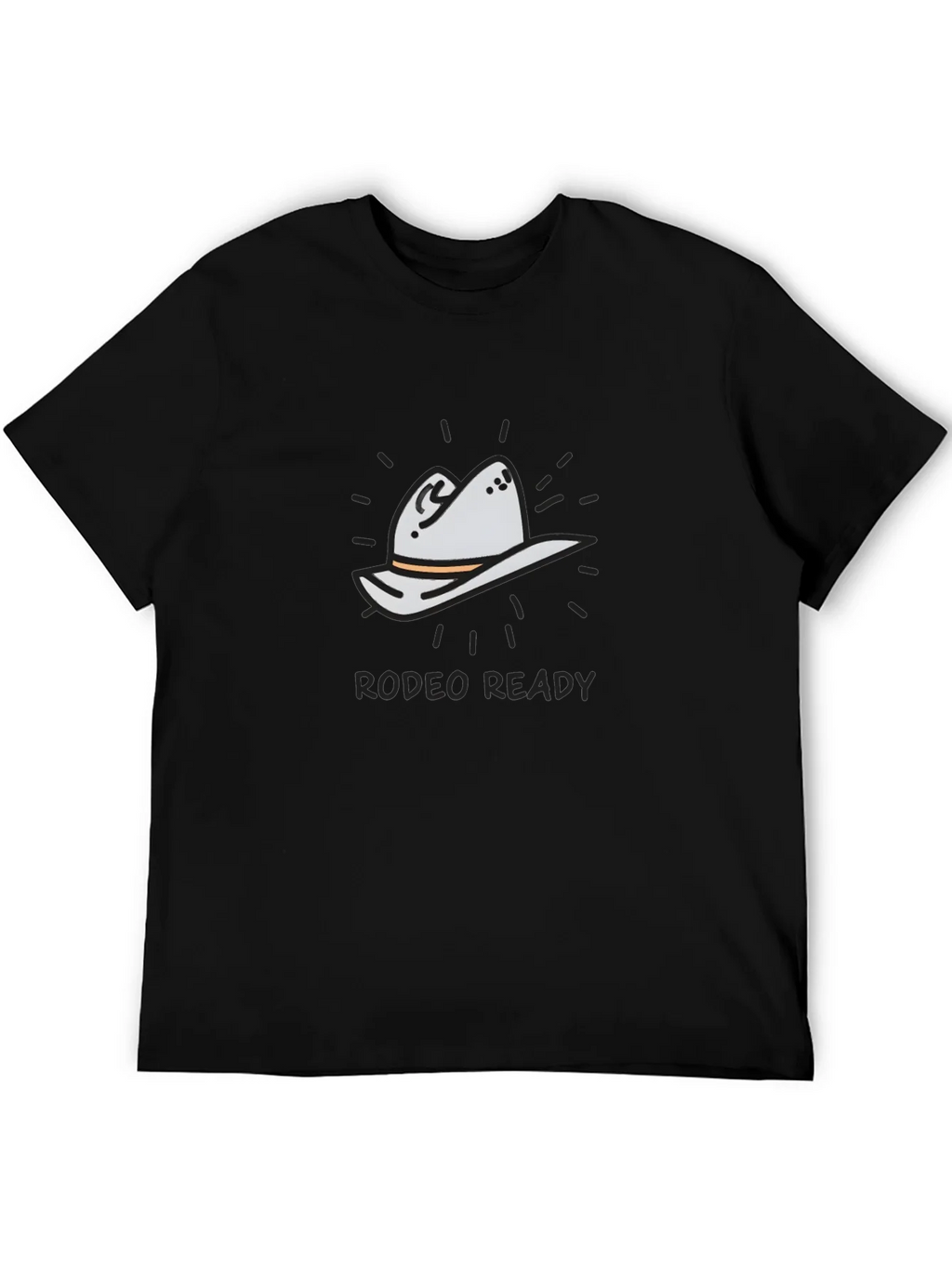 Rodeo Ready T-Shirt - Cowboy Hat Graphic Tee