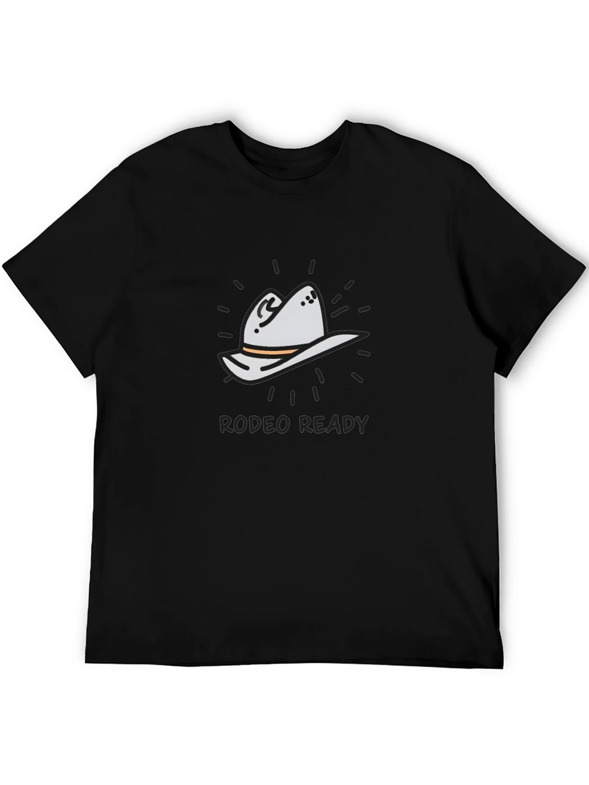 Rodeo Ready T-Shirt - Cowboy Hat Graphic Tee