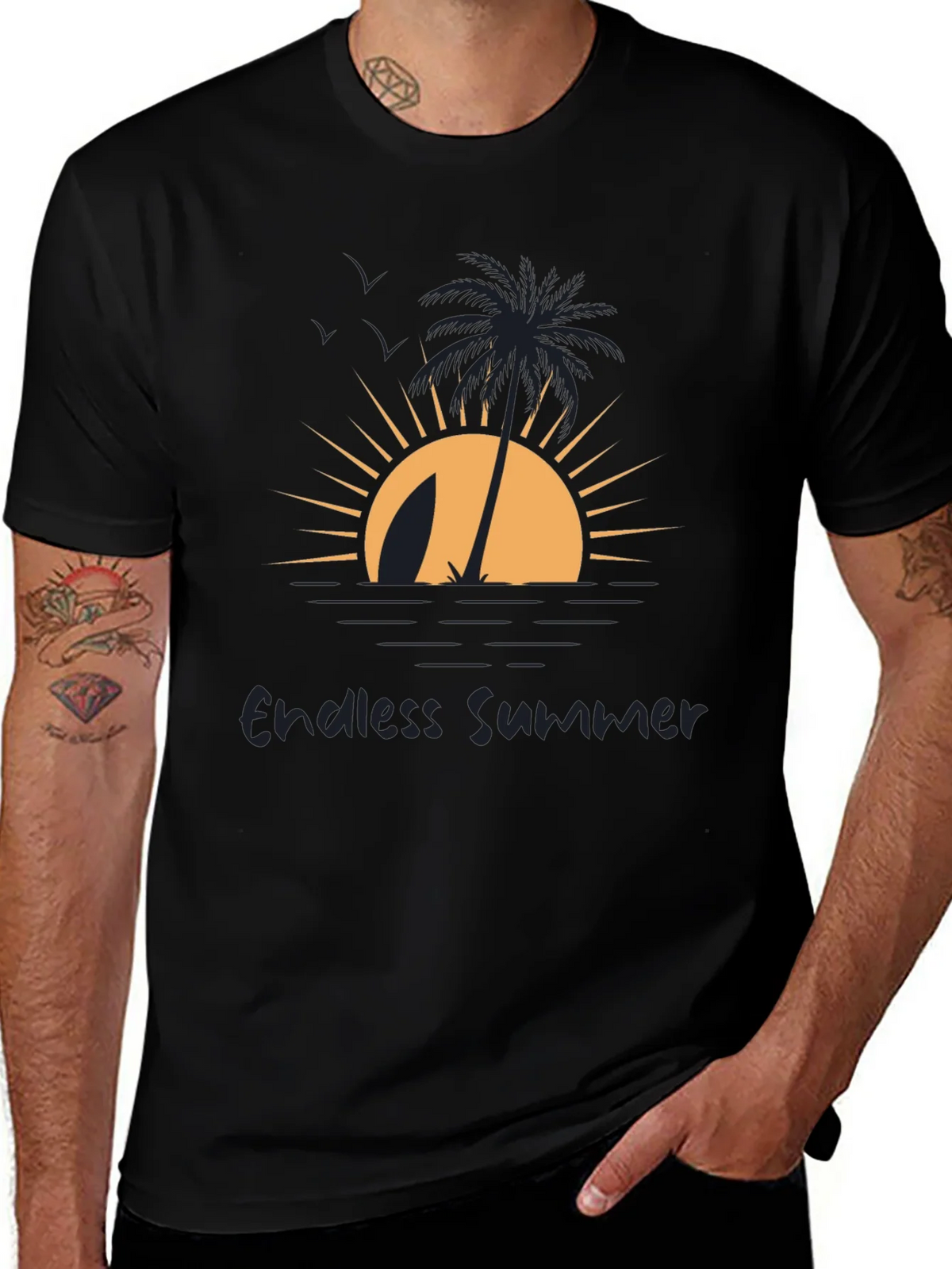 Endless Summer Graphic Tee - Beach Vibes product image 1
