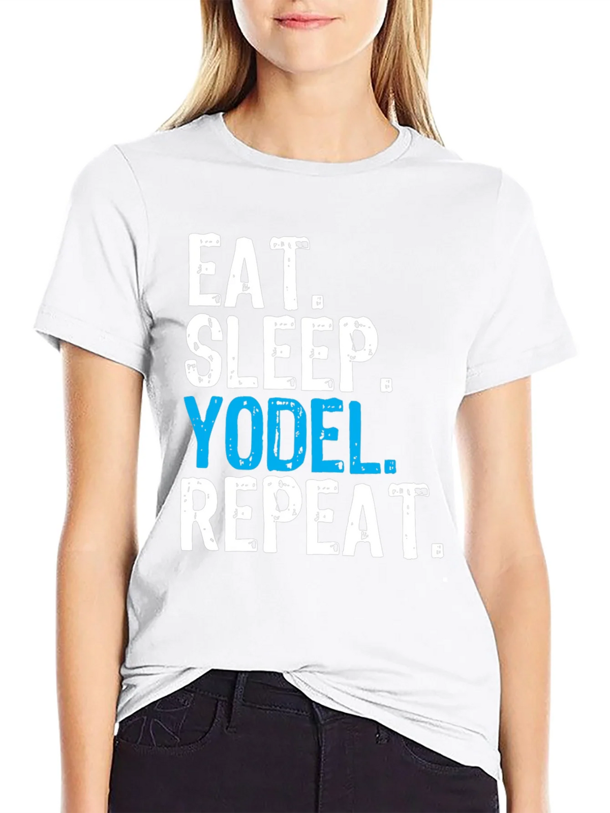 Eat Sleep Yodel Repeat T-Shirt product image 11