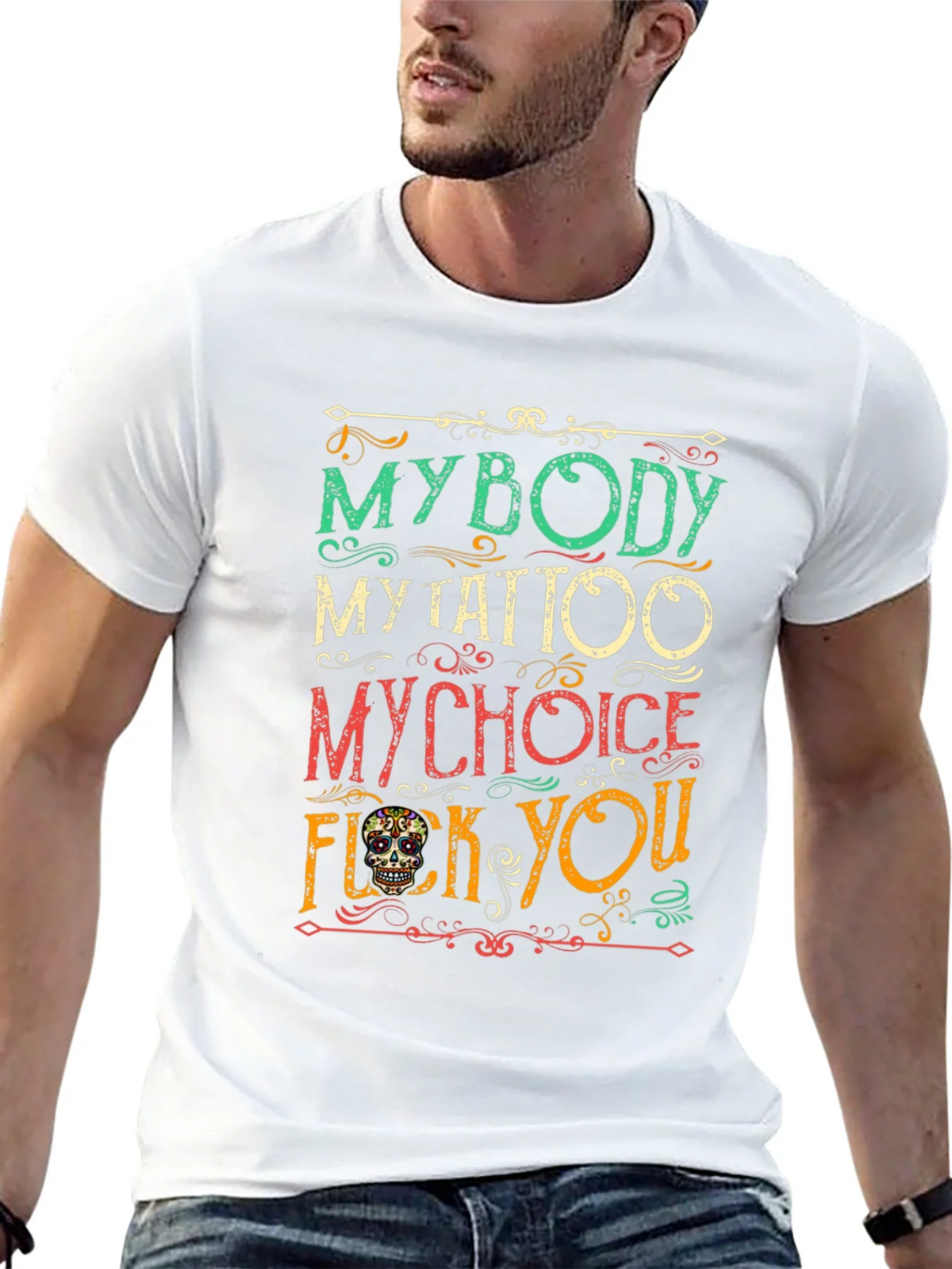 My Body My Choice Tattoo T-Shirt product image 4