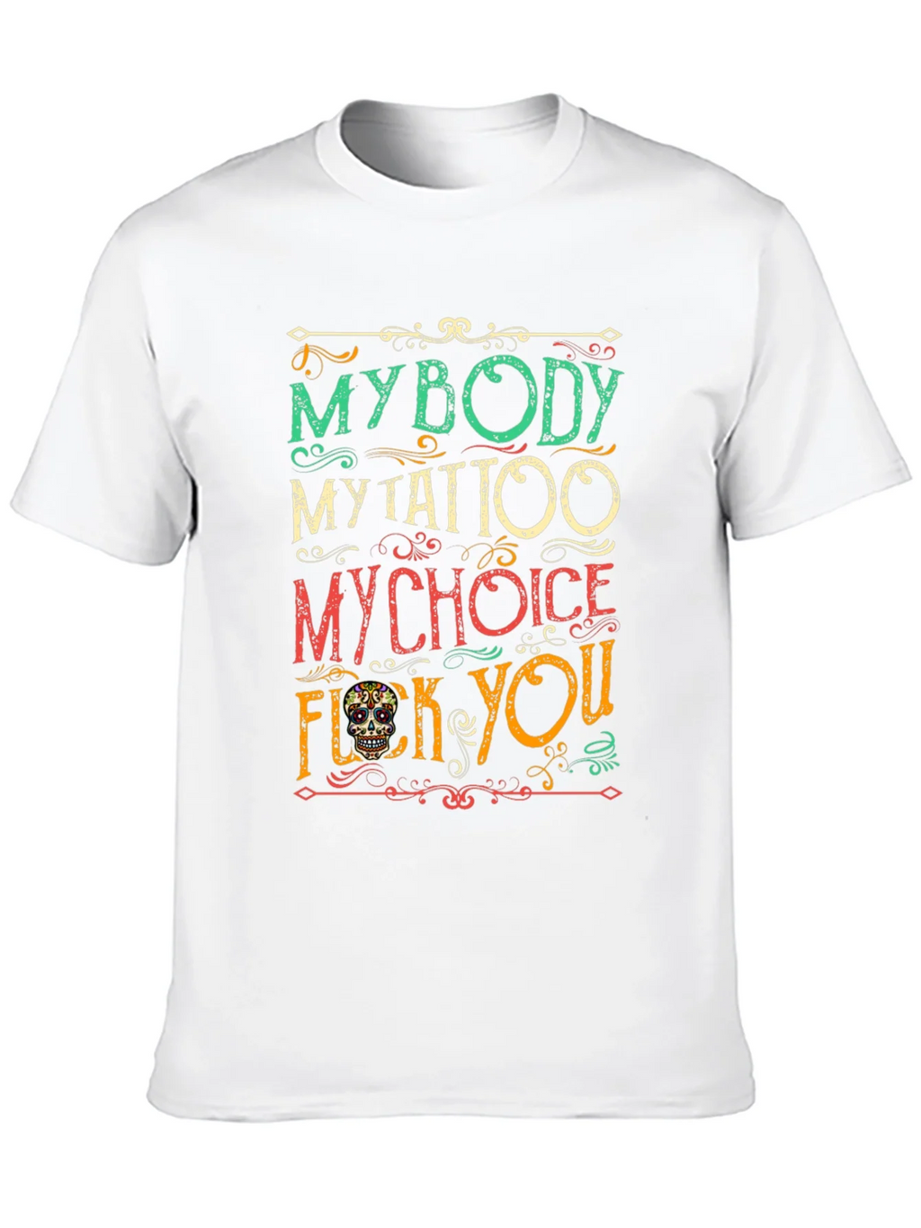 My Body My Choice Tattoo T-Shirt product image 12