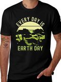 Every Day is Earth Black Graphic Tee product image 1