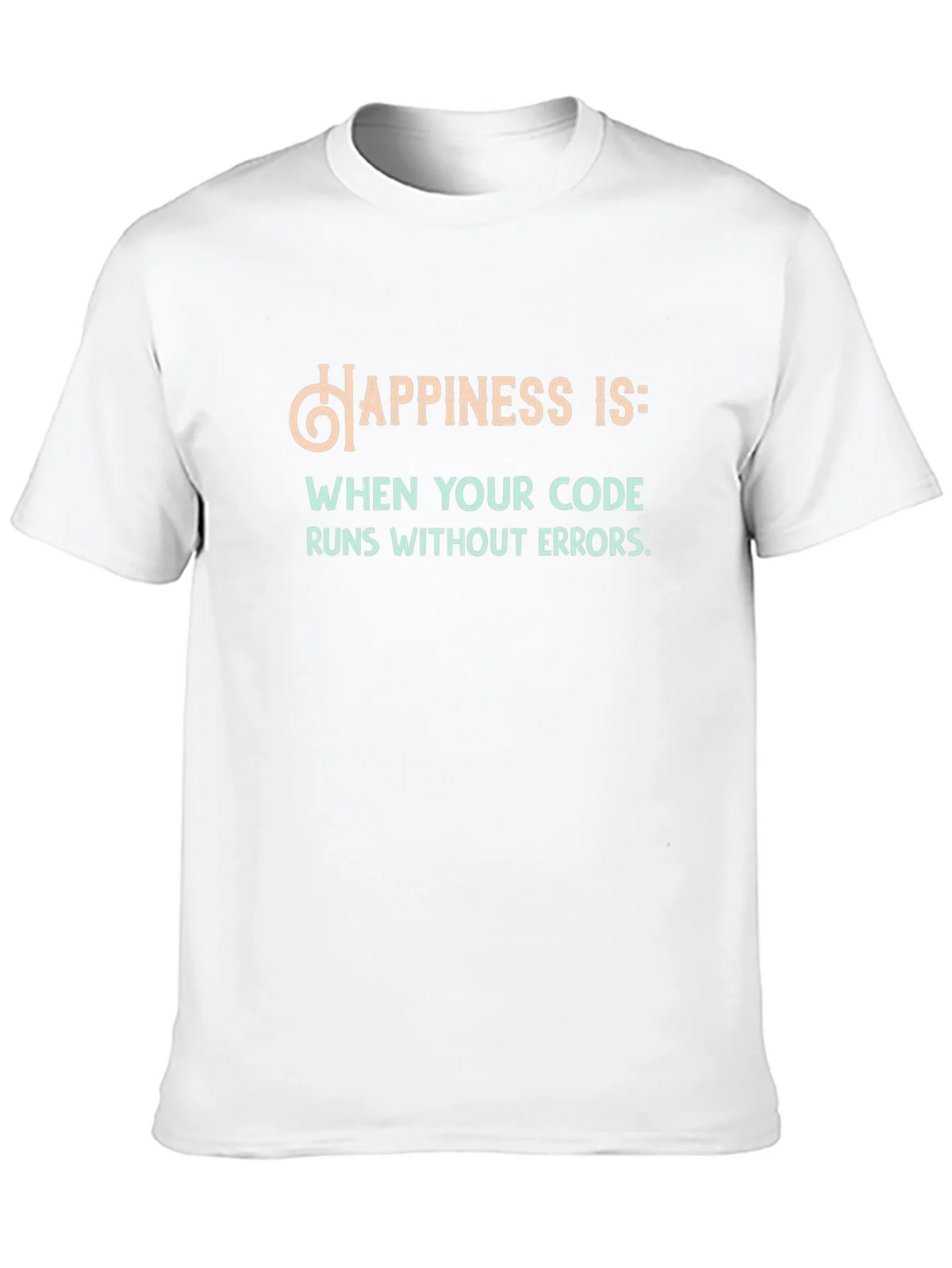 Happiness Runs Code T-Shirt - Funny Programmer Tee product image 12