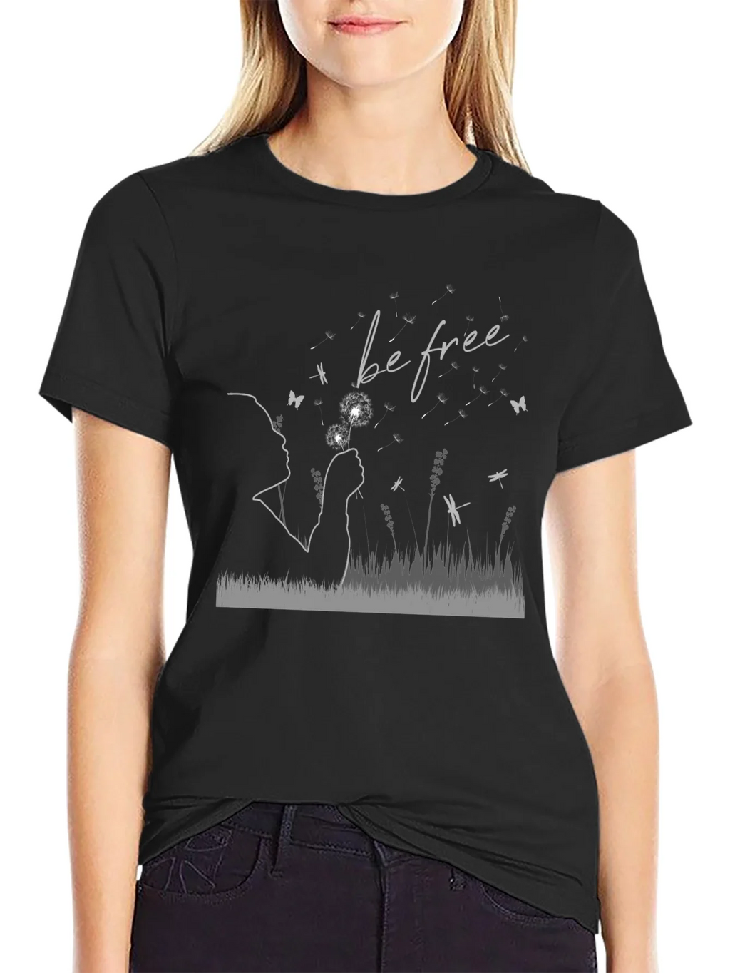 Be Free Dandelion T-Shirt - Soft Cotton Blend product image 5