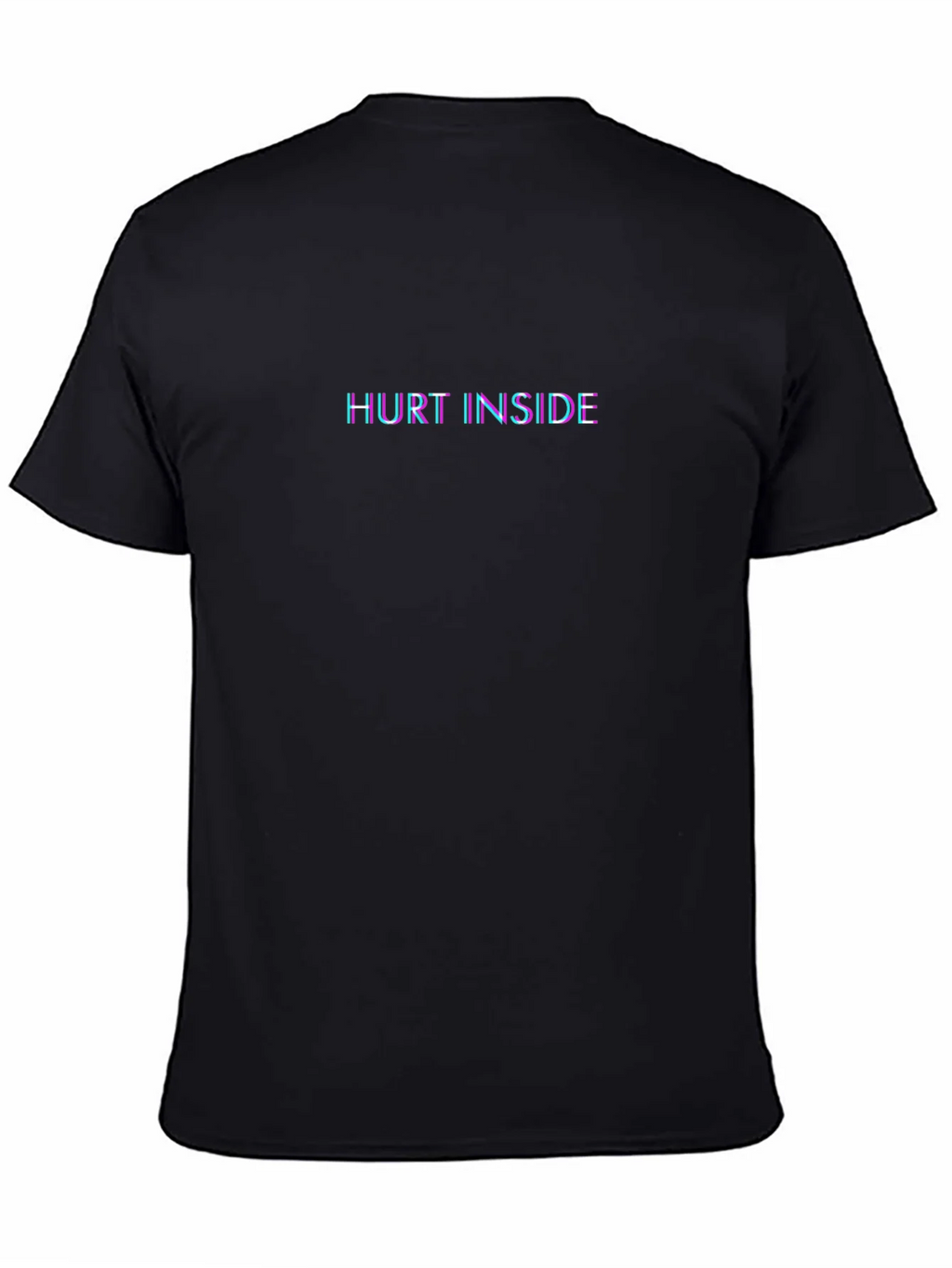 Hurt Inside Graphic Print Crewneck T-Shirt product image 7