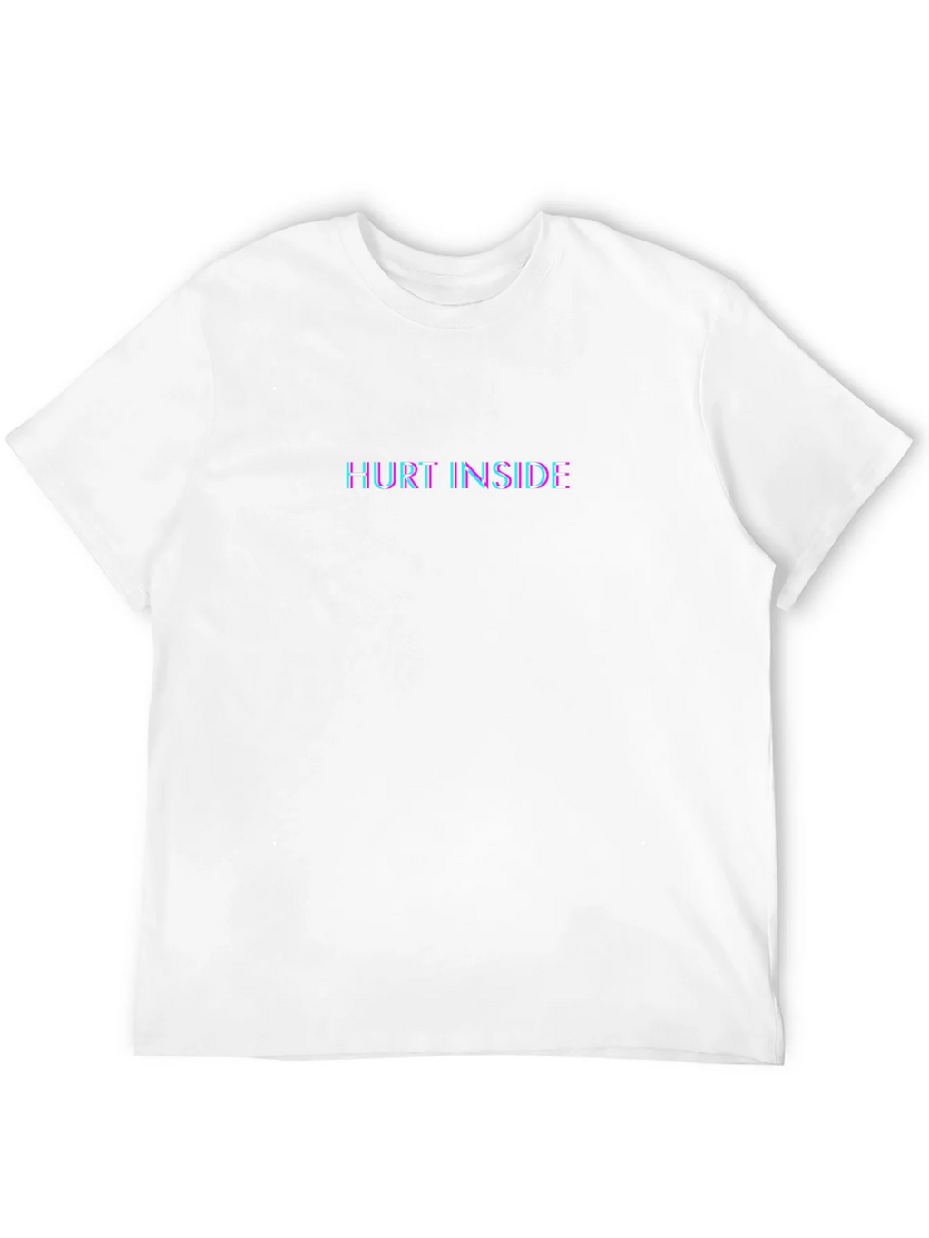 Hurt Inside Graphic Print Crewneck T-Shirt product image 3