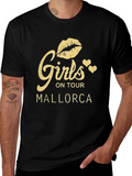 Girls On Tour Mallorca Black T-Shirt product image 1