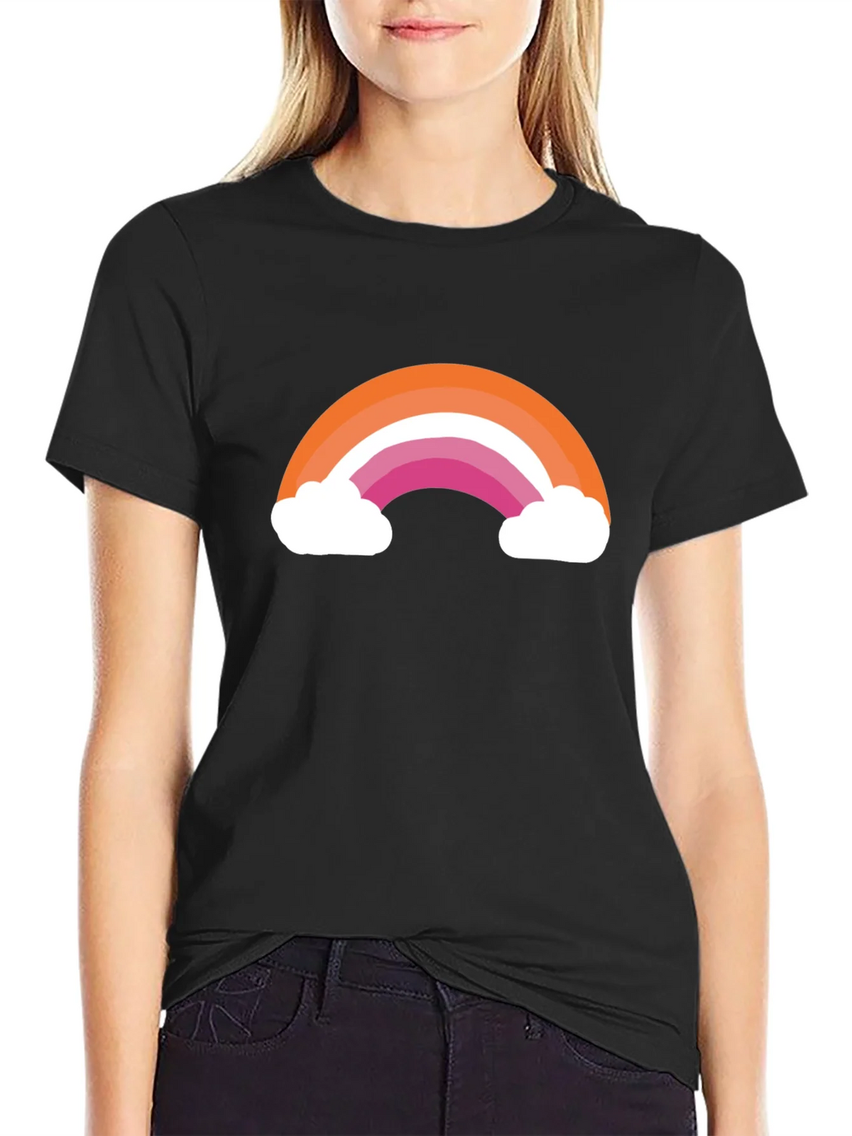 Lesbian Pride Rainbow T-Shirt product image 5