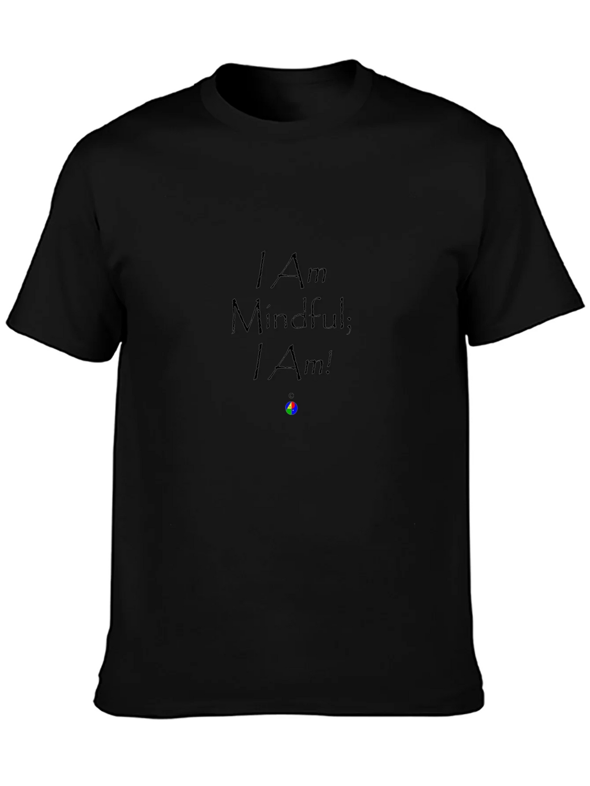 Mindful I Am T-Shirt - Black product image 6