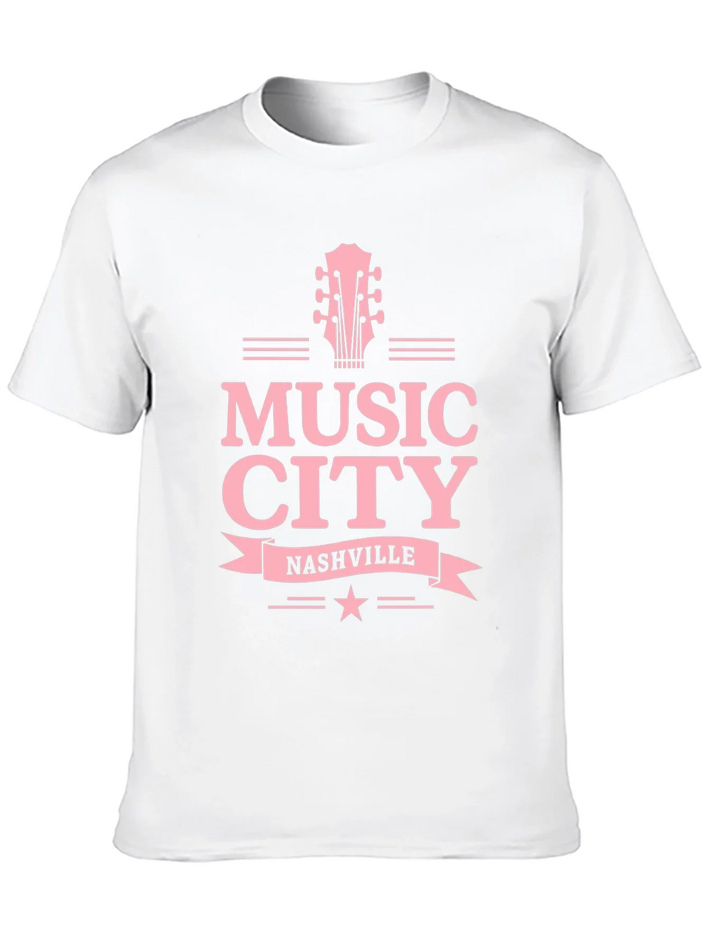 Music City Nashville Guitar Graphic Tee product image 12