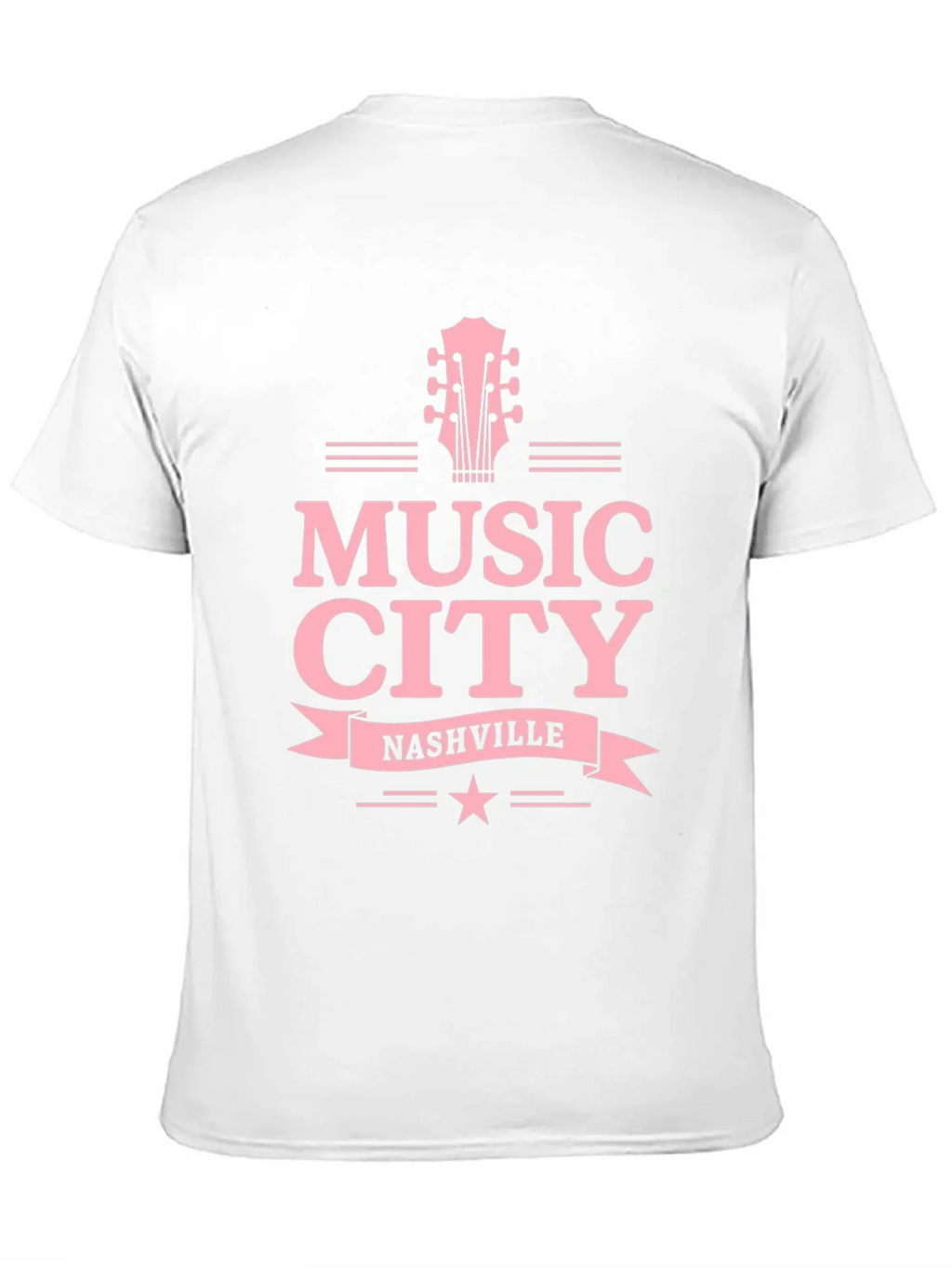 Music City Nashville Guitar Graphic Tee product image 2