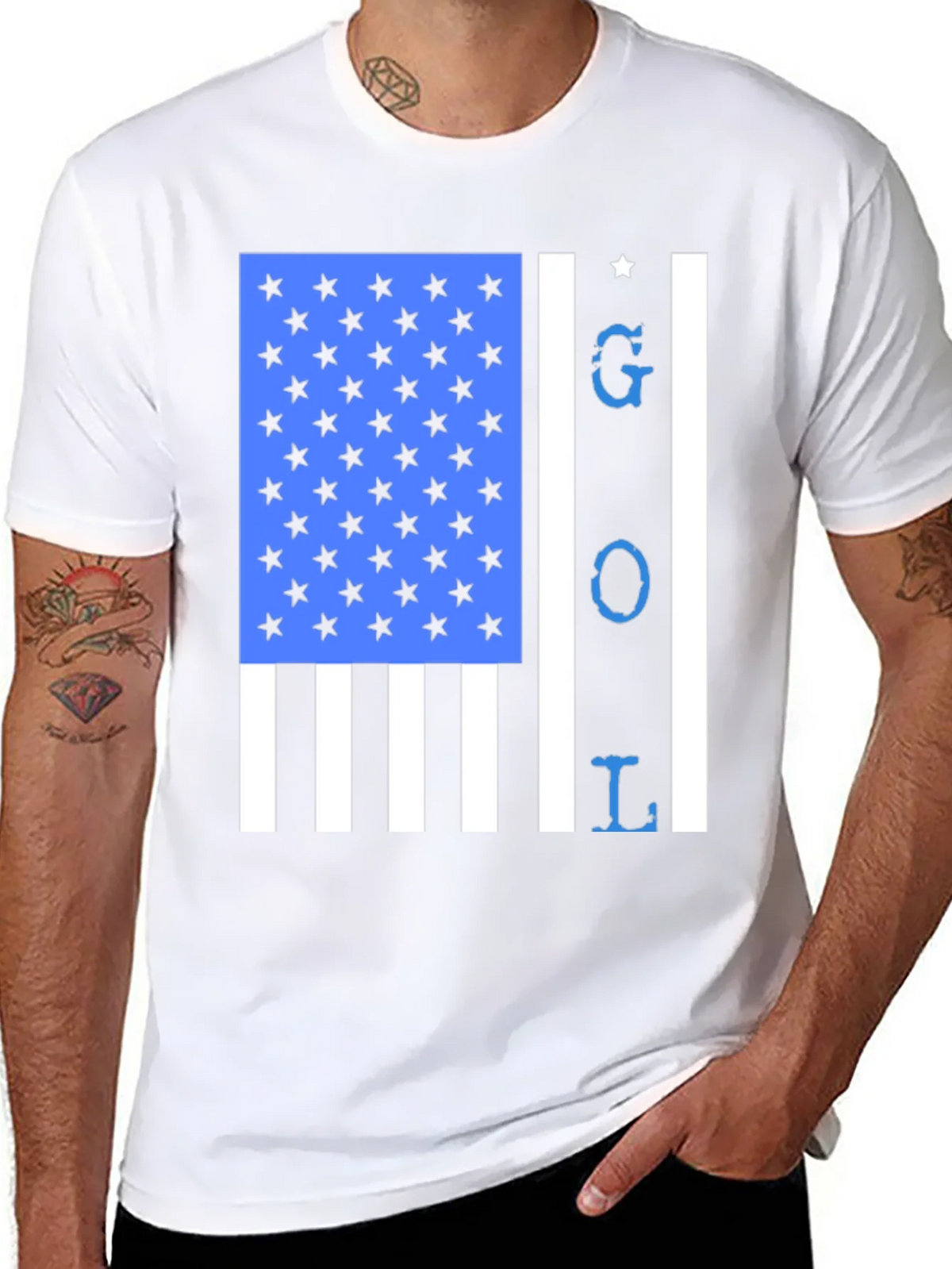 Thin Blue Line GOL T-Shirt product image 10