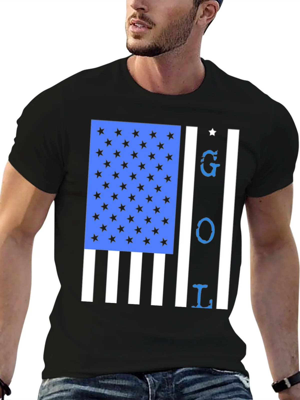 Thin Blue Line GOL T-Shirt product image 9