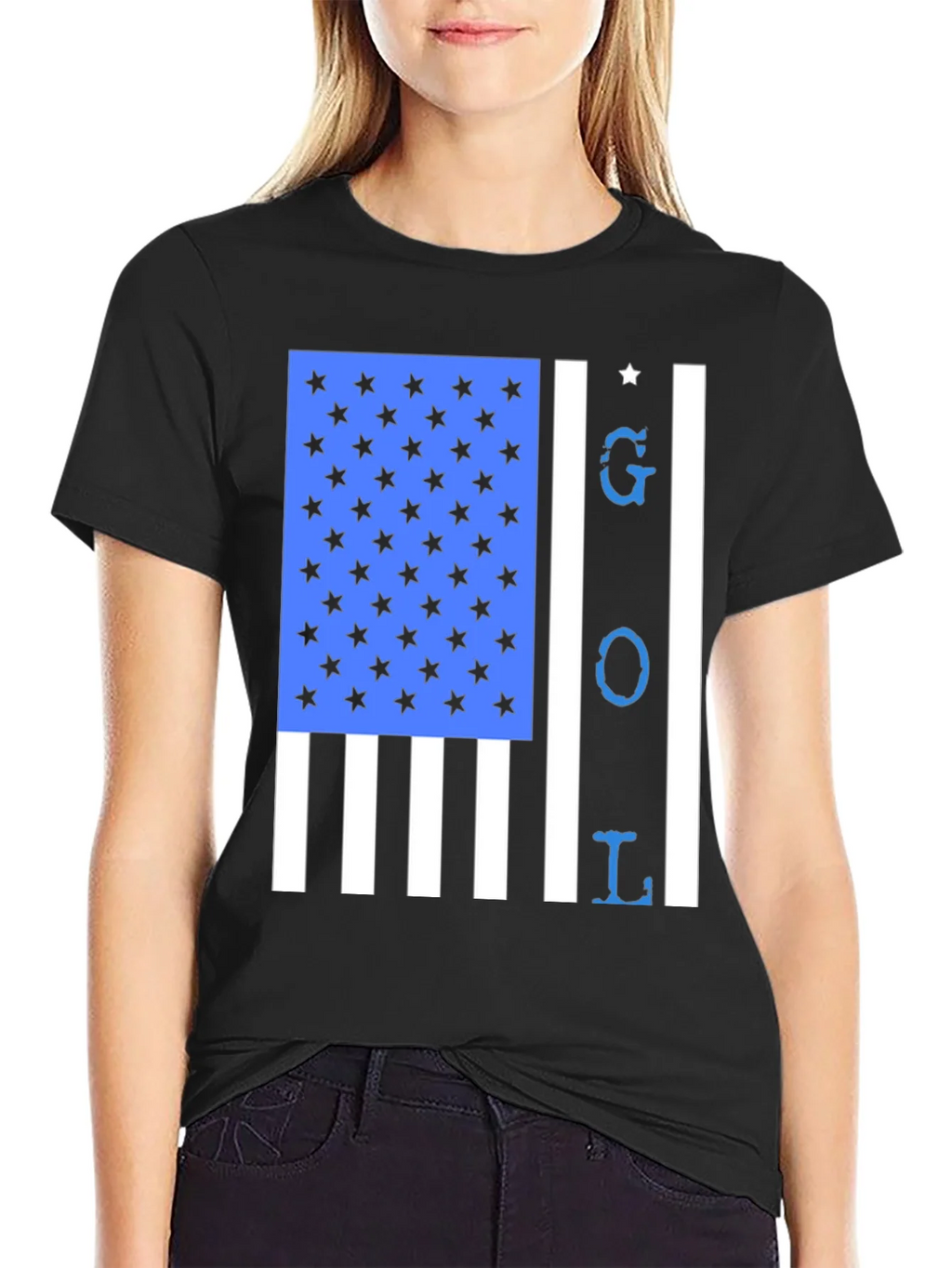 Thin Blue Line GOL T-Shirt product image 5