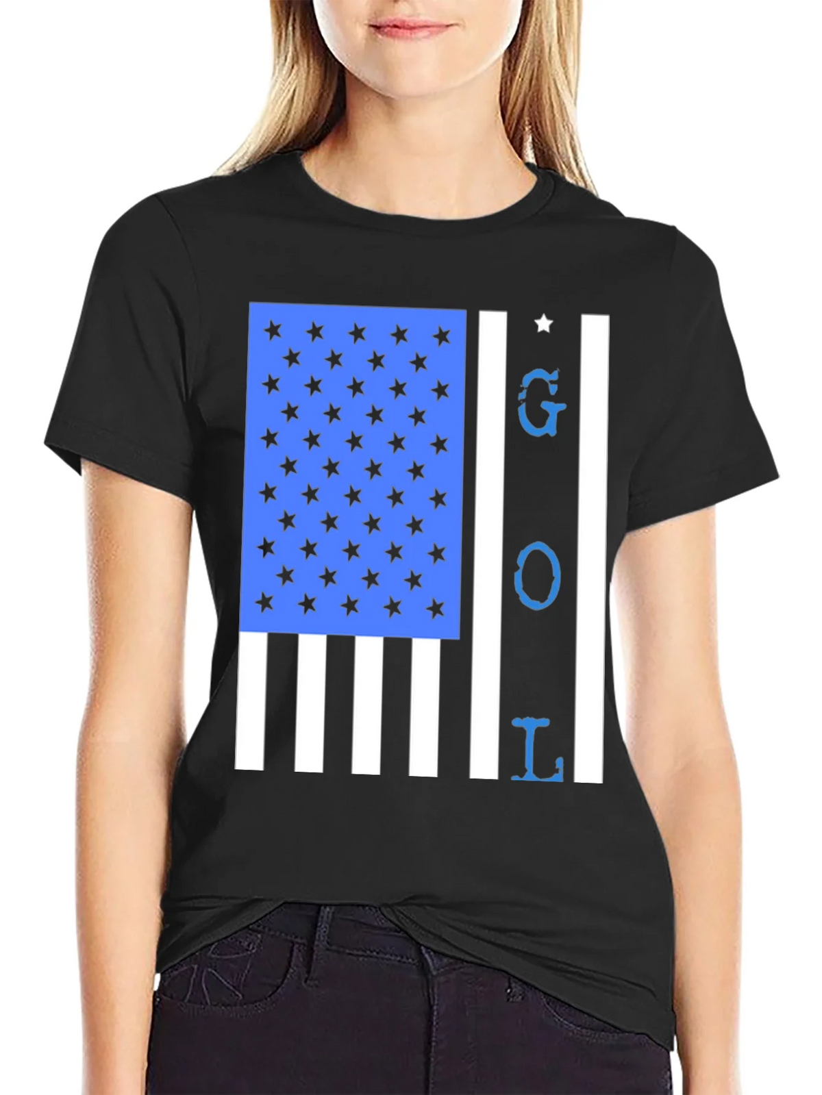 Thin Blue Line GOL T-Shirt product image 5