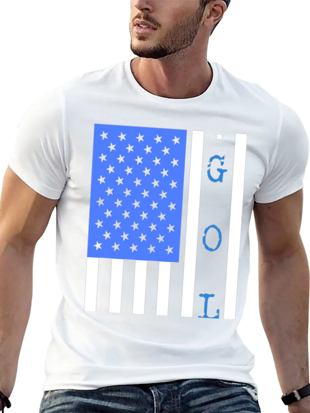 Thin Blue Line GOL T-Shirt product image 4