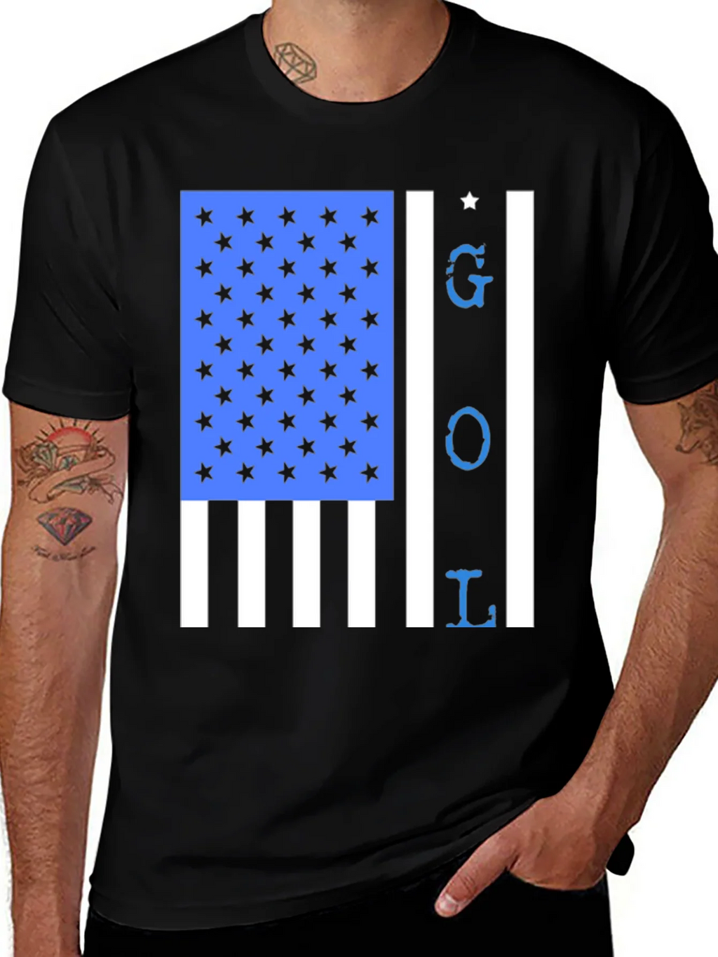Thin Blue Line GOL T-Shirt product image 1