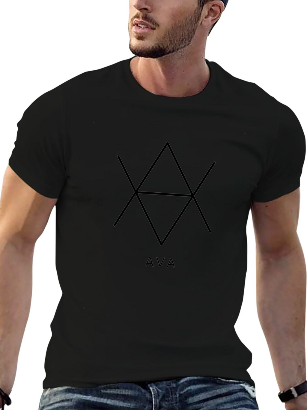 Modern Geometric Graphic T-Shirt product image 9