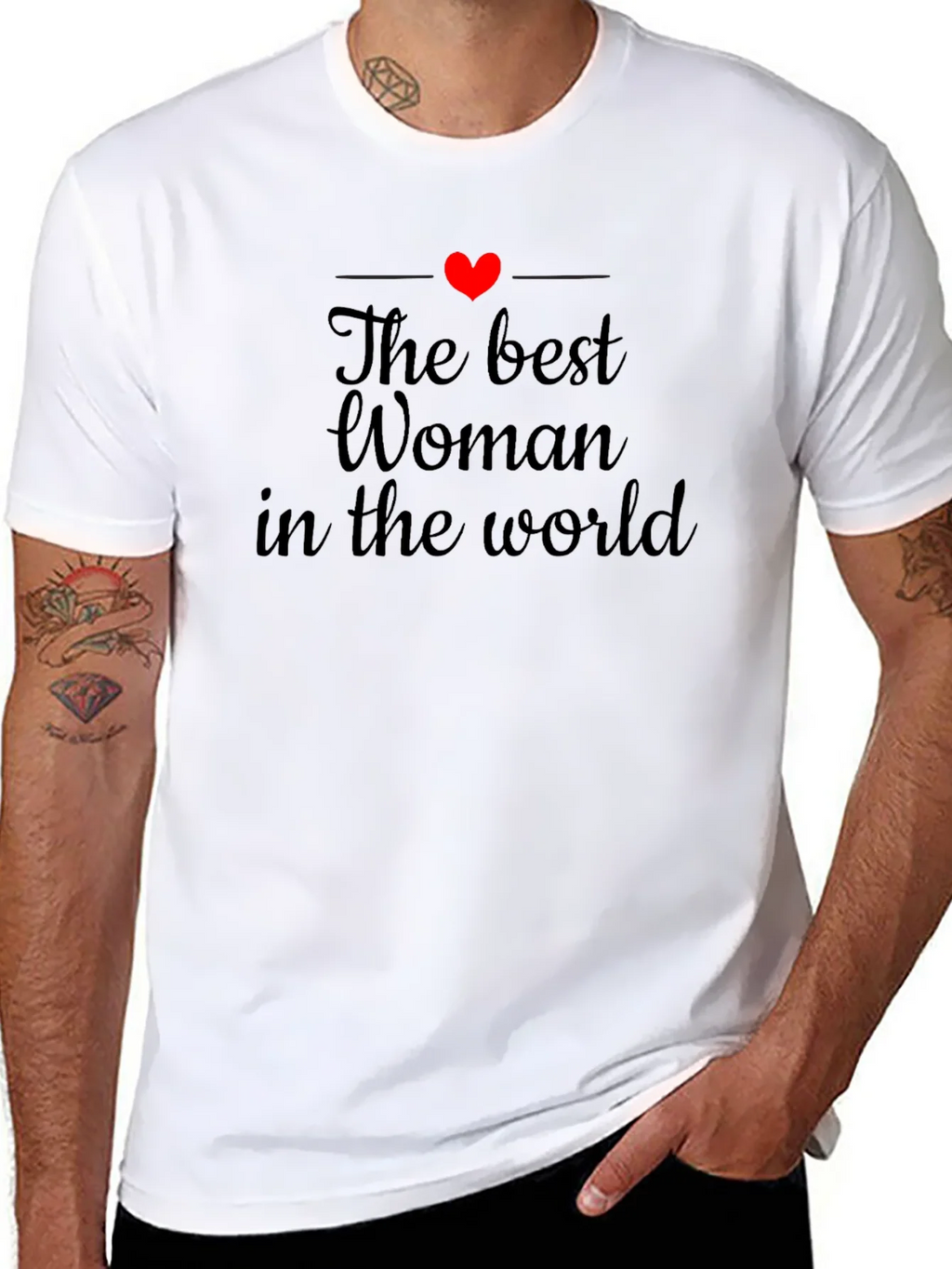 Best Woman in the World Tee - Soft Cotton Comfort product image 10