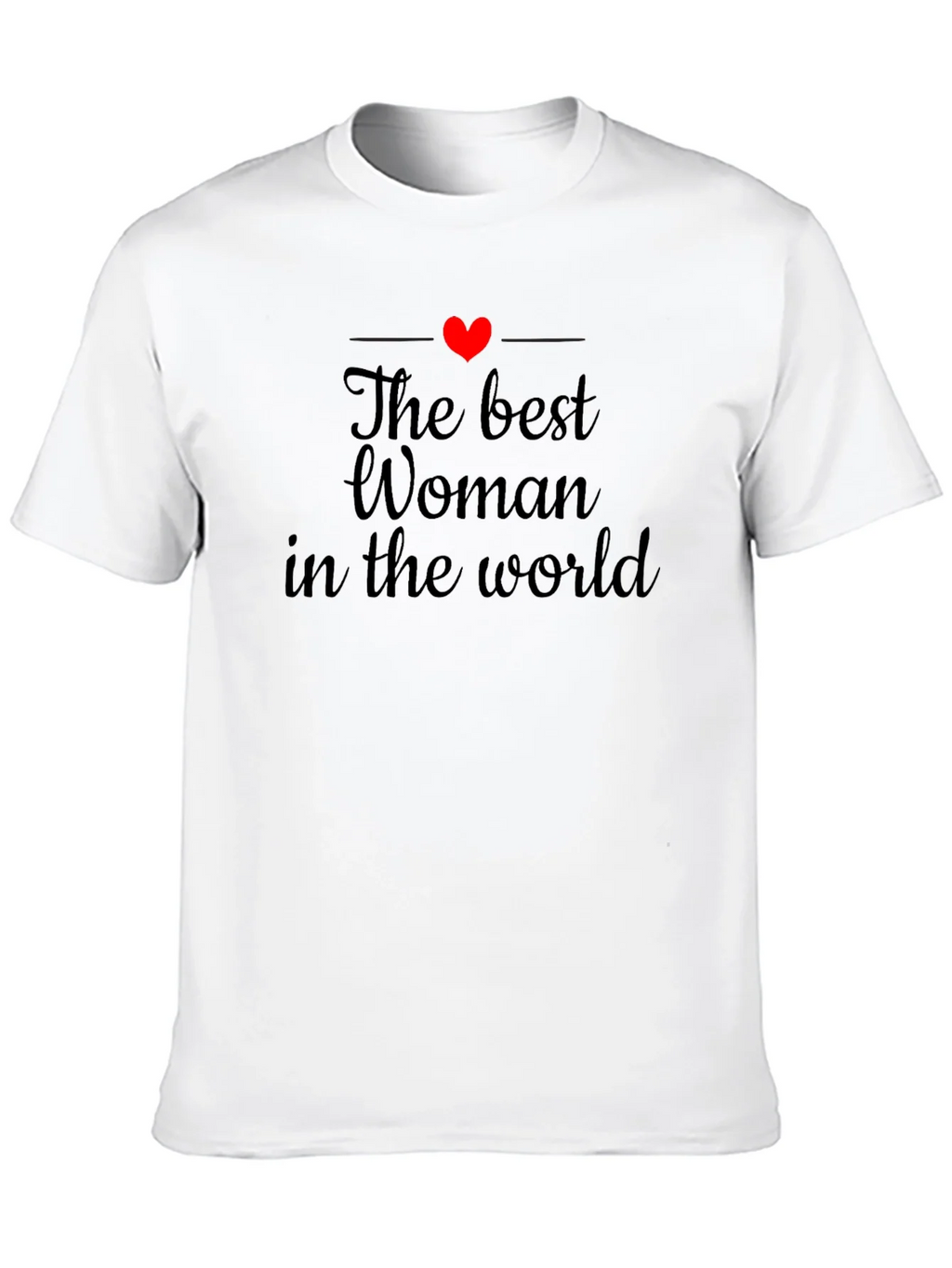 Best Woman in the World Tee - Soft Cotton Comfort product image 12