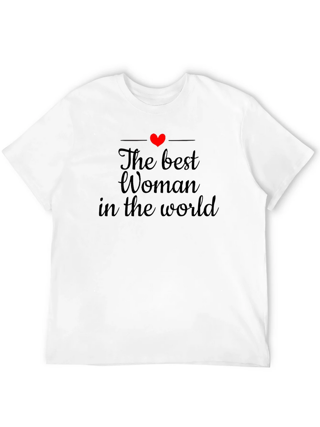 Best Woman in the World Tee - Soft Cotton Comfort product image 3